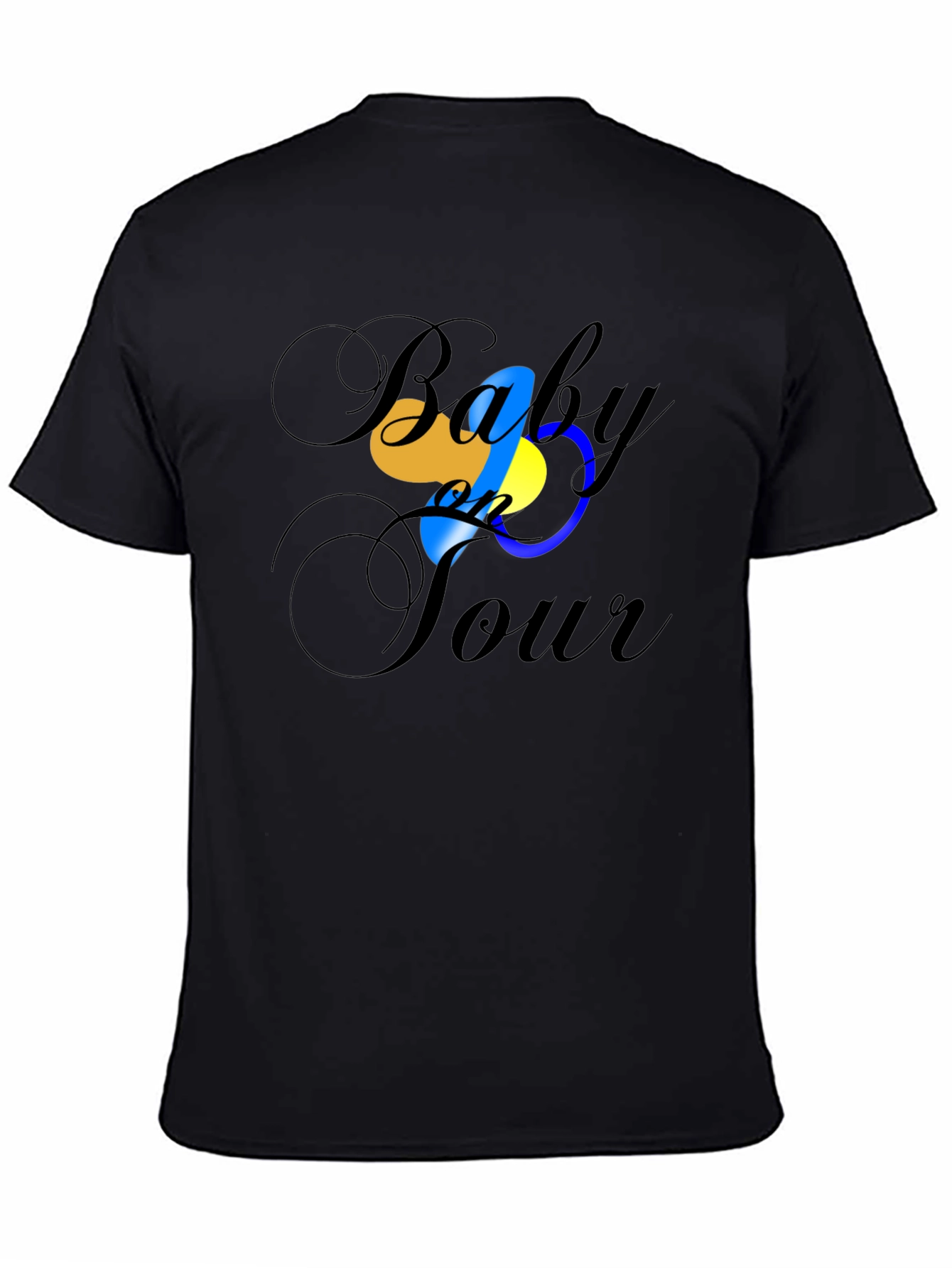 Baby on Tour Black T-Shirt