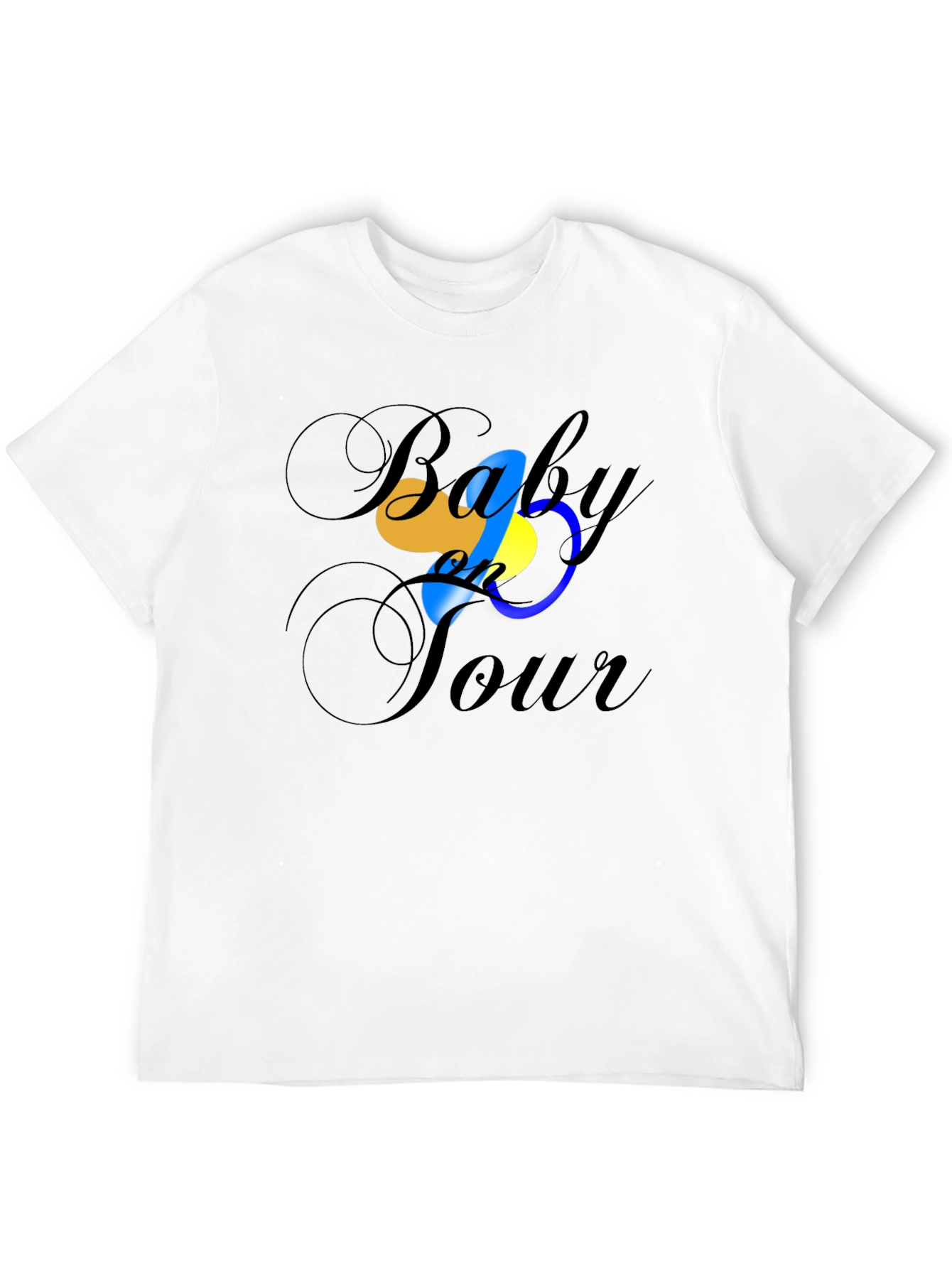 Baby on Tour Black T-Shirt