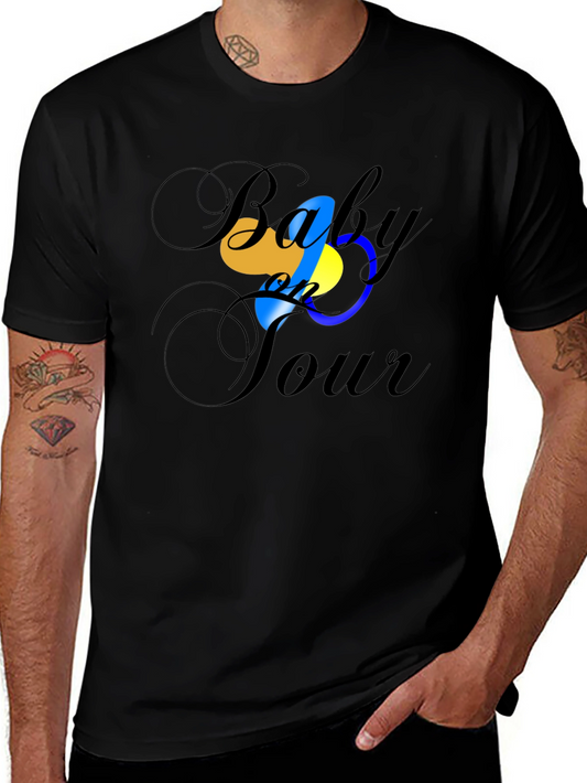 Baby on Tour Black T-Shirt