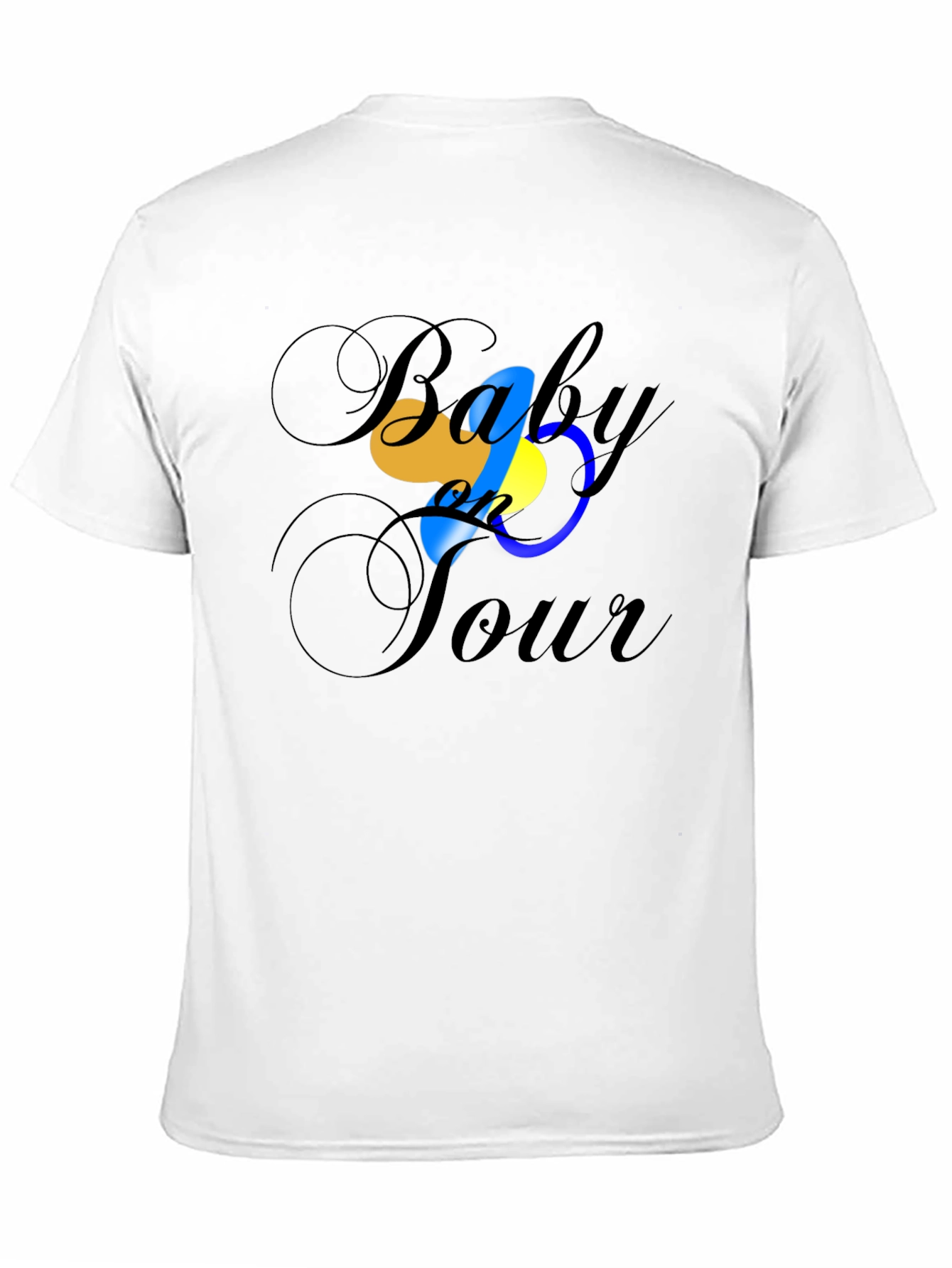 Baby on Tour Black T-Shirt