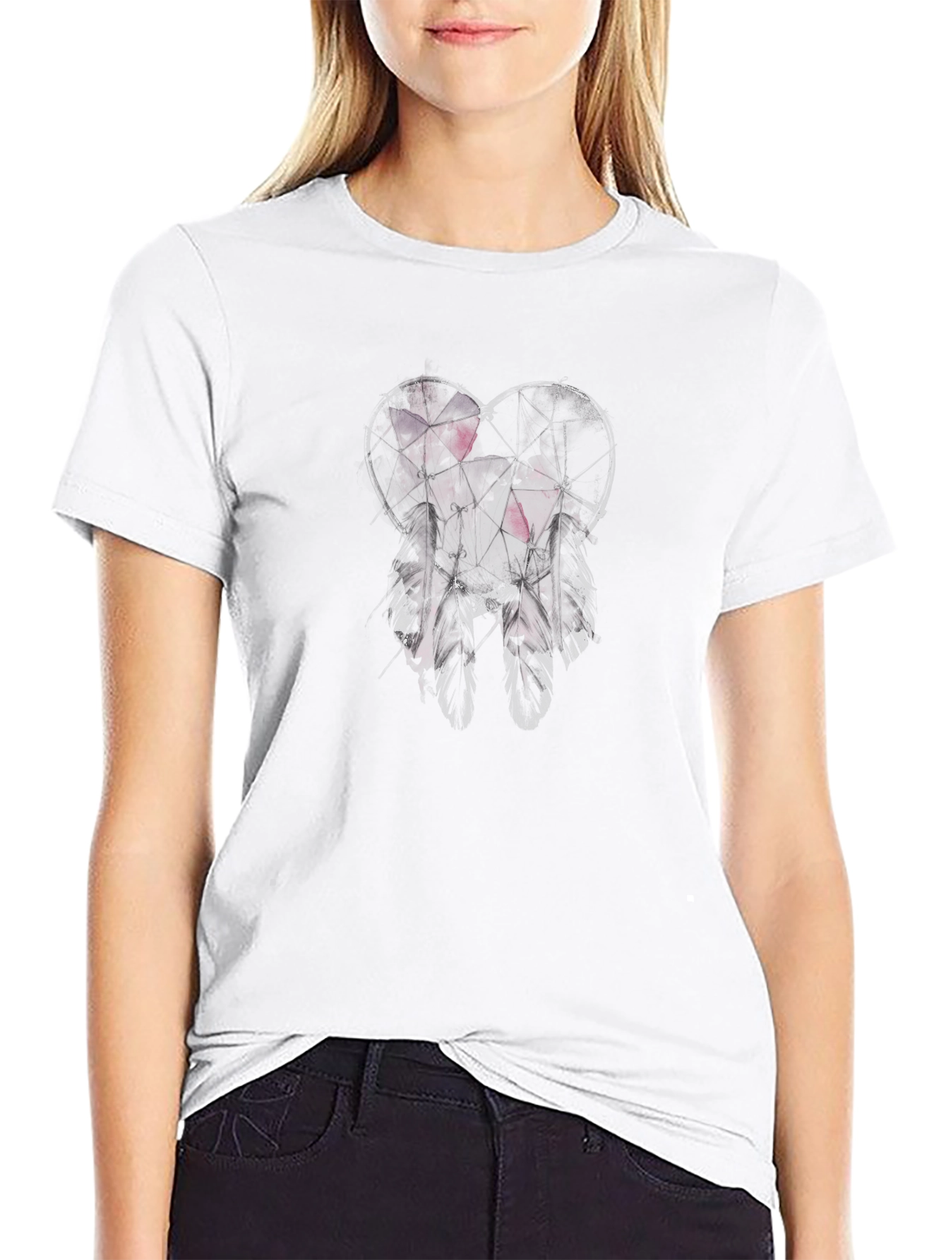 Black Dreamcatcher Graphic Tee