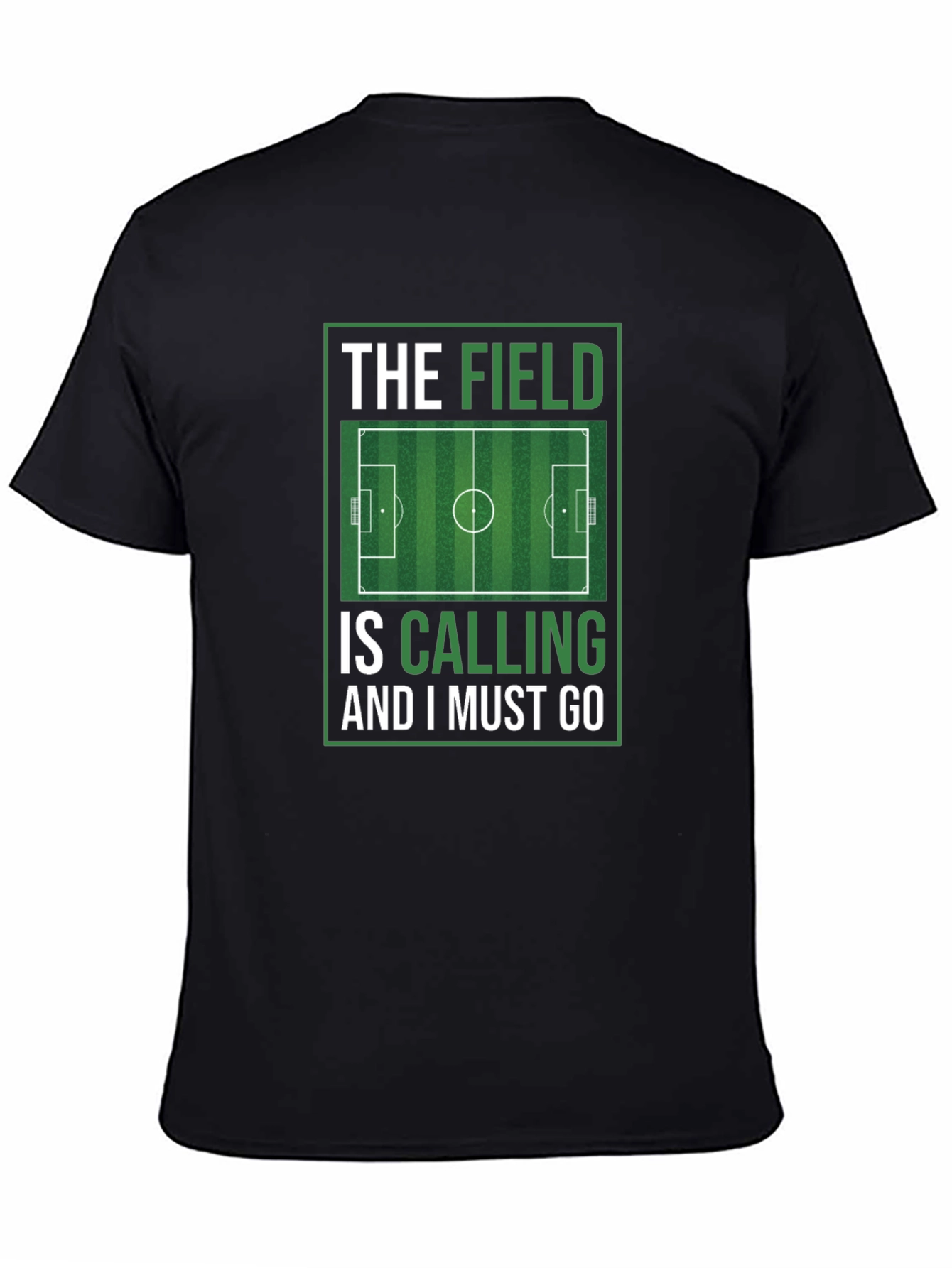 The Field is Calling Soccer Graphic T-Shirt