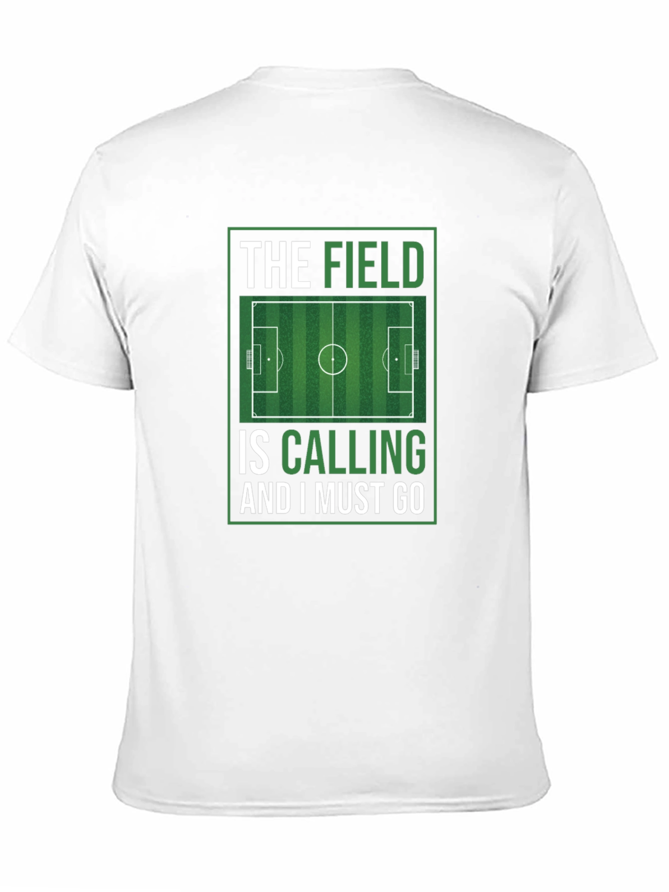 The Field is Calling Soccer Graphic T-Shirt