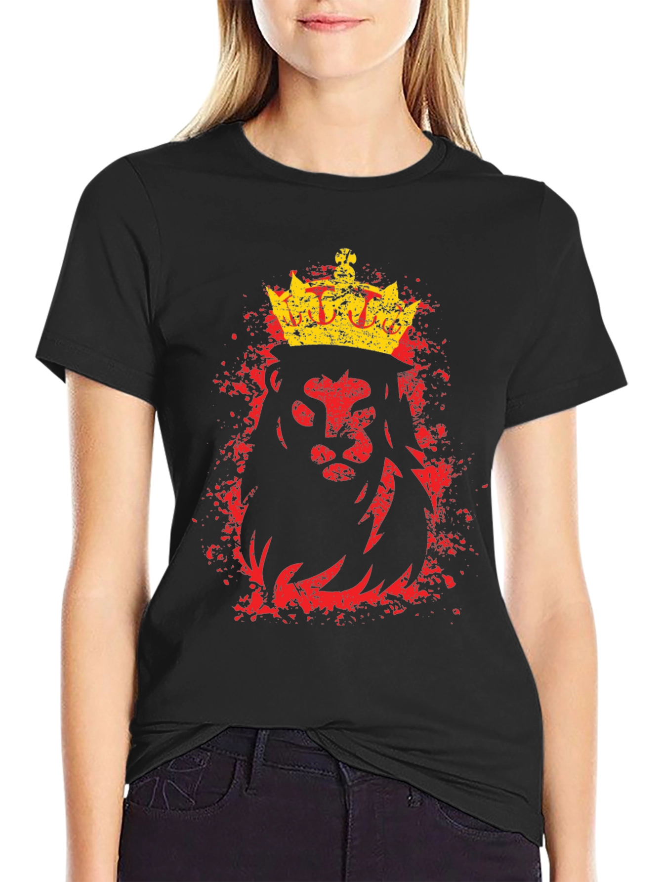 Lion King Graphic Tee - Black T-Shirt