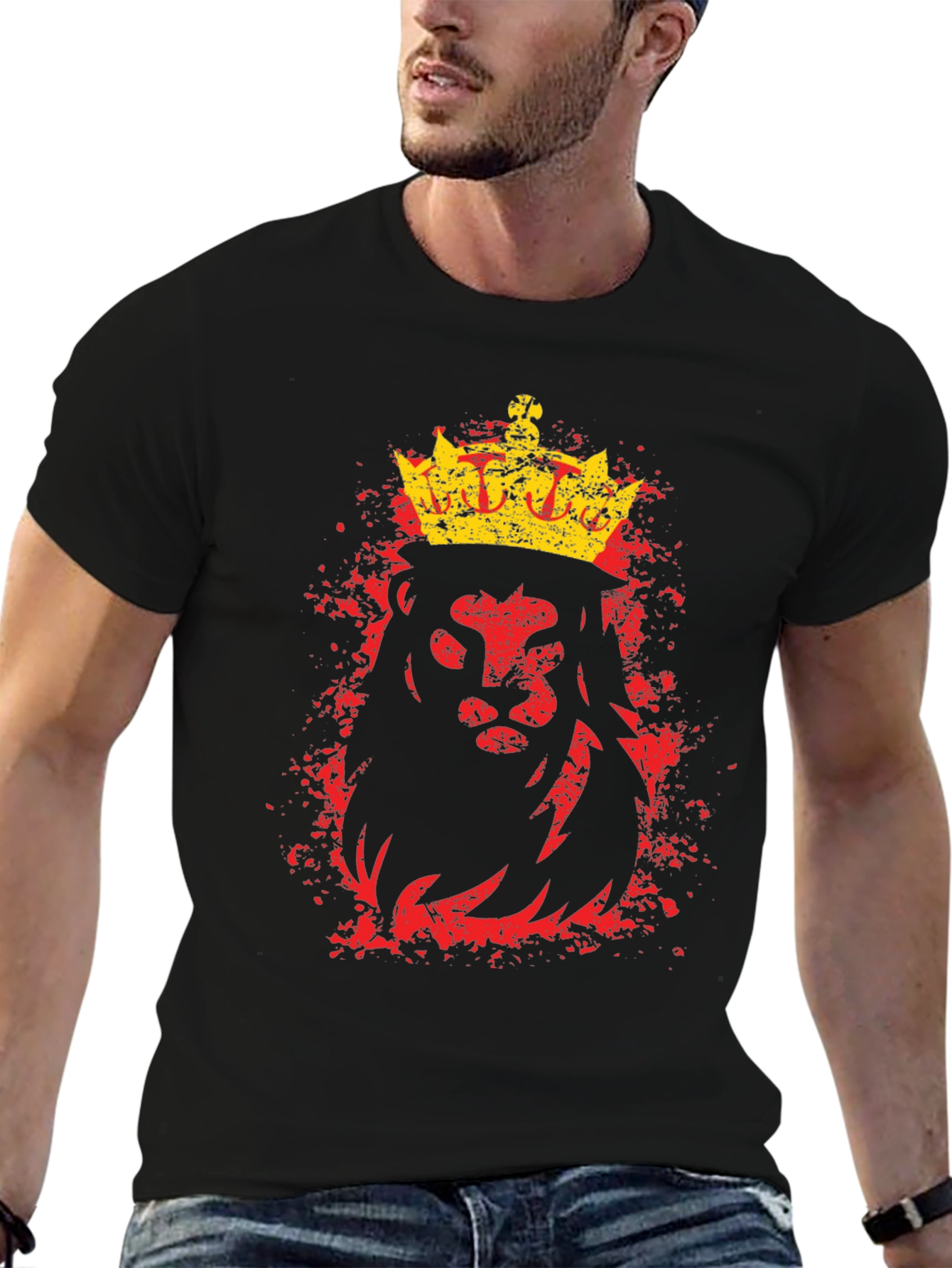 Lion King Graphic Tee - Black T-Shirt