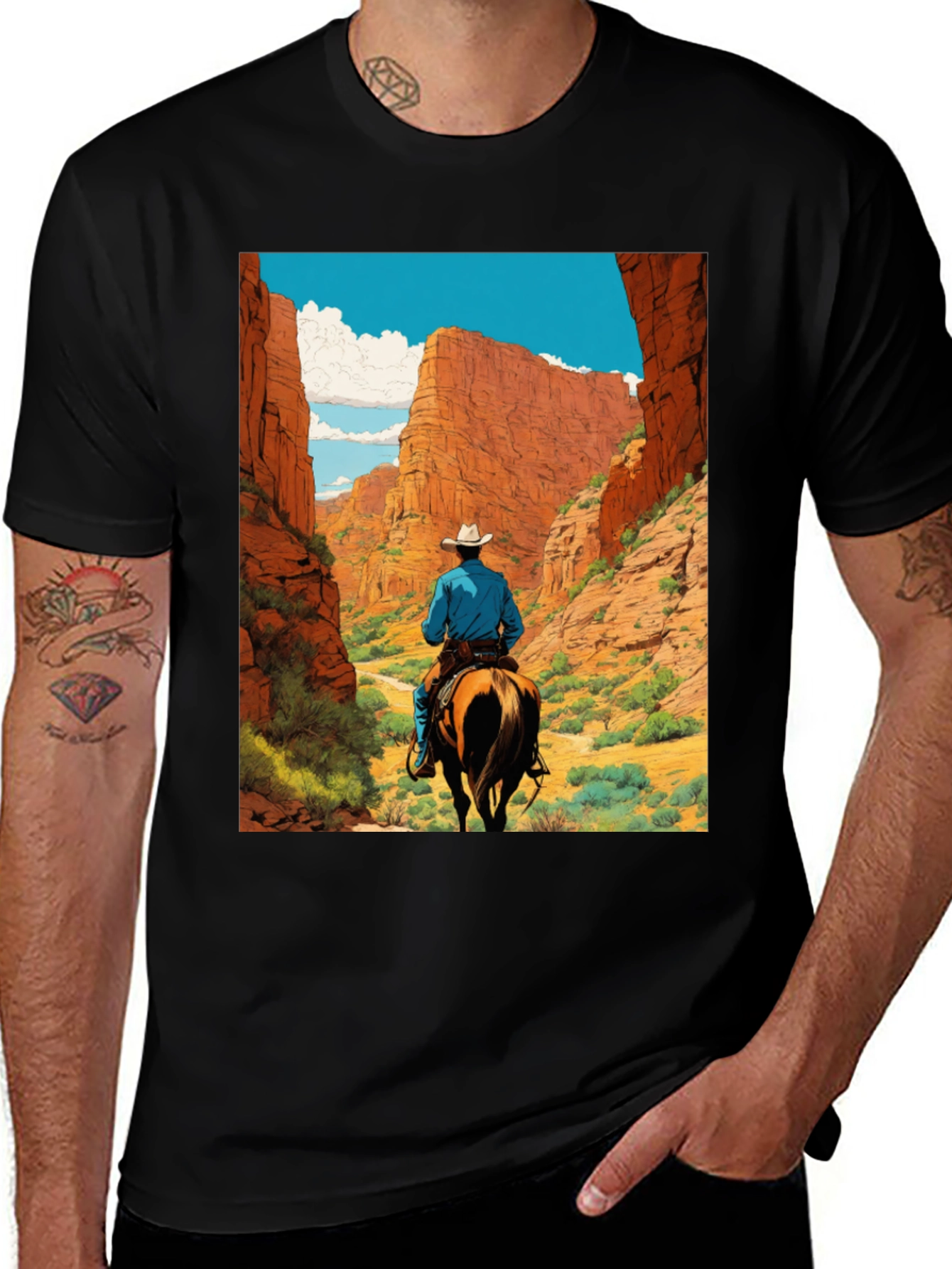 Cowboy Canyon Ride Graphic Tee