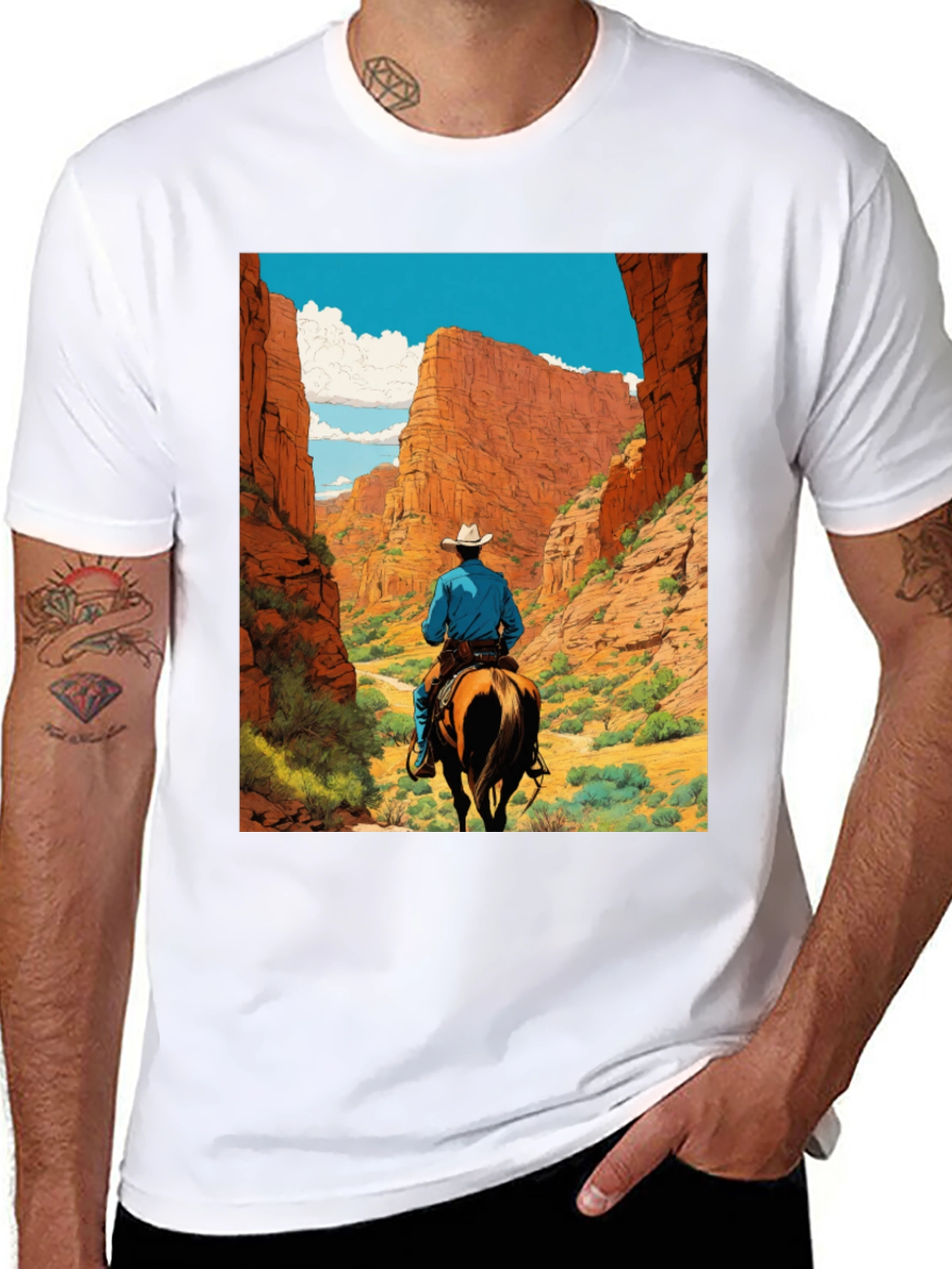 Cowboy Canyon Ride Graphic Tee