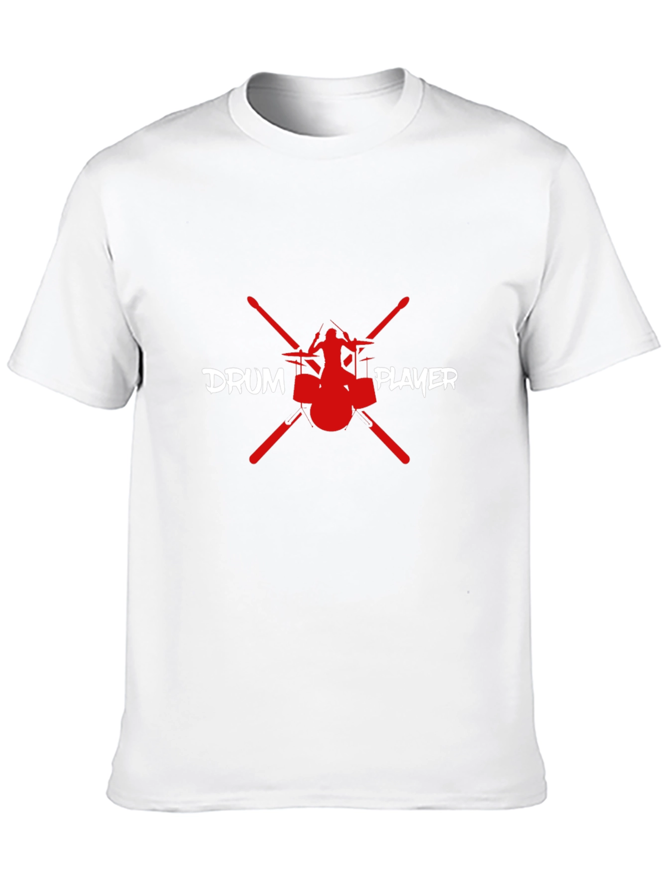 Drum Player Graphic Tee - Music Lover T-Shirt