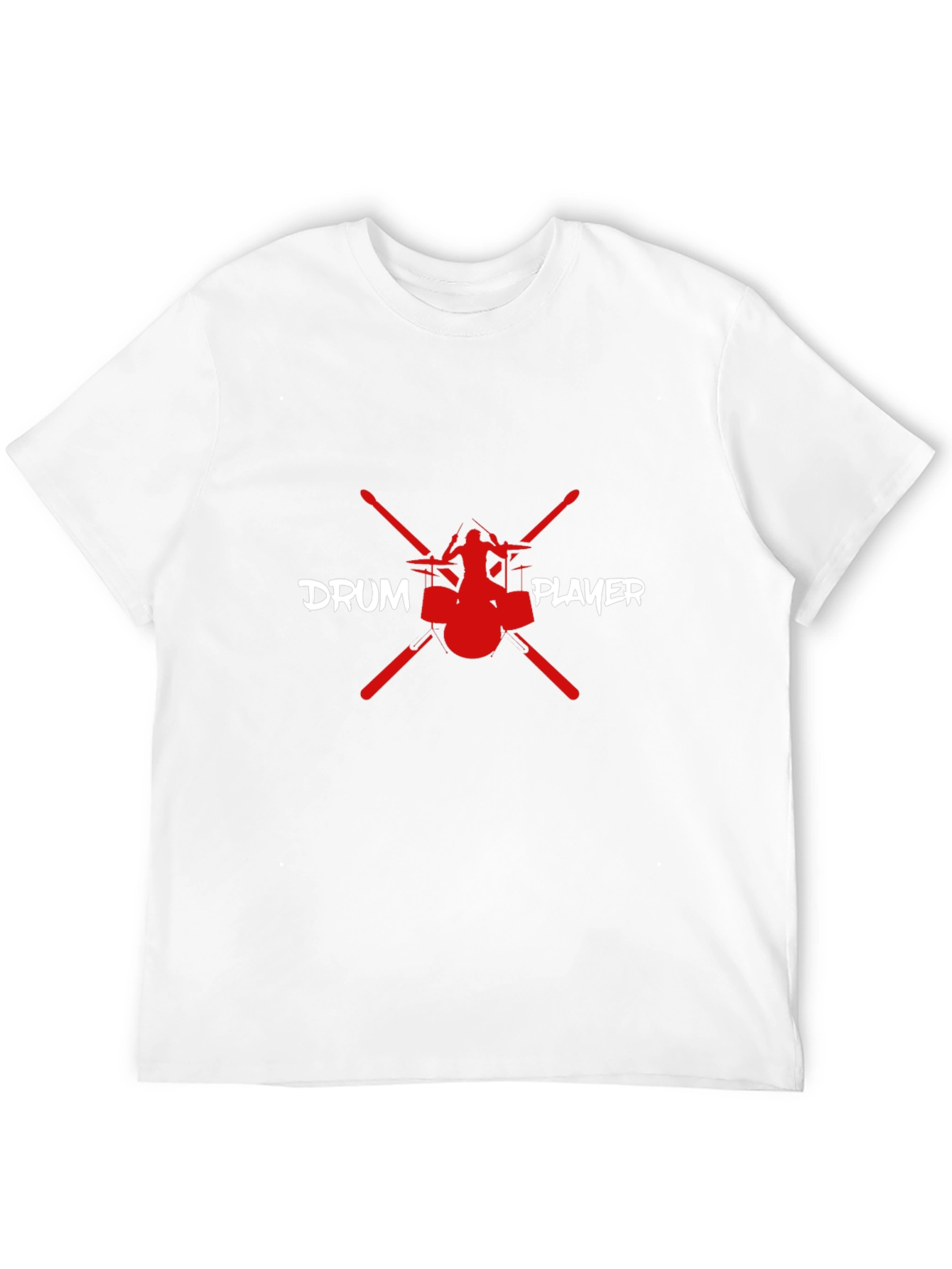 Drum Player Graphic Tee - Music Lover T-Shirt