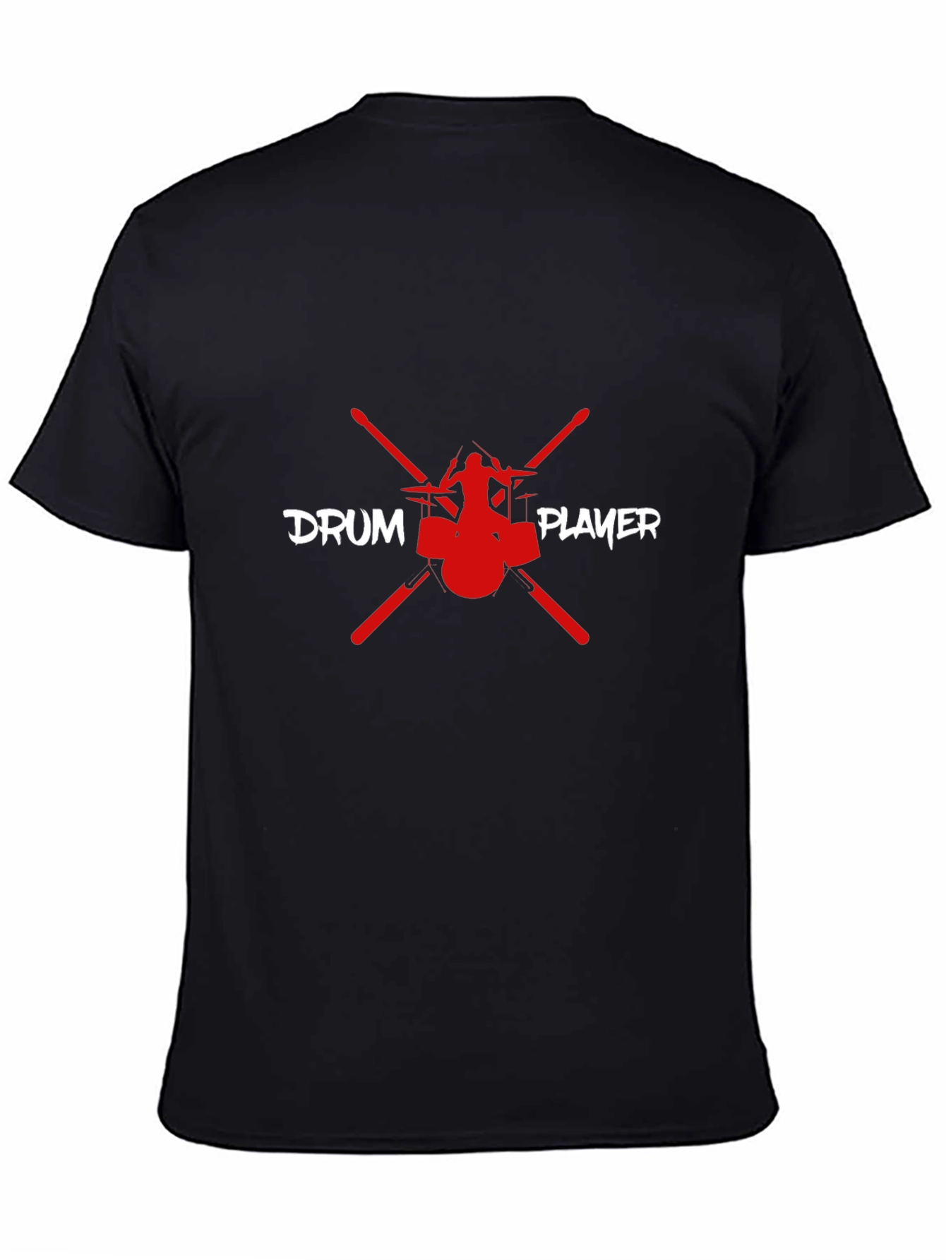 Drum Player Graphic Tee - Music Lover T-Shirt
