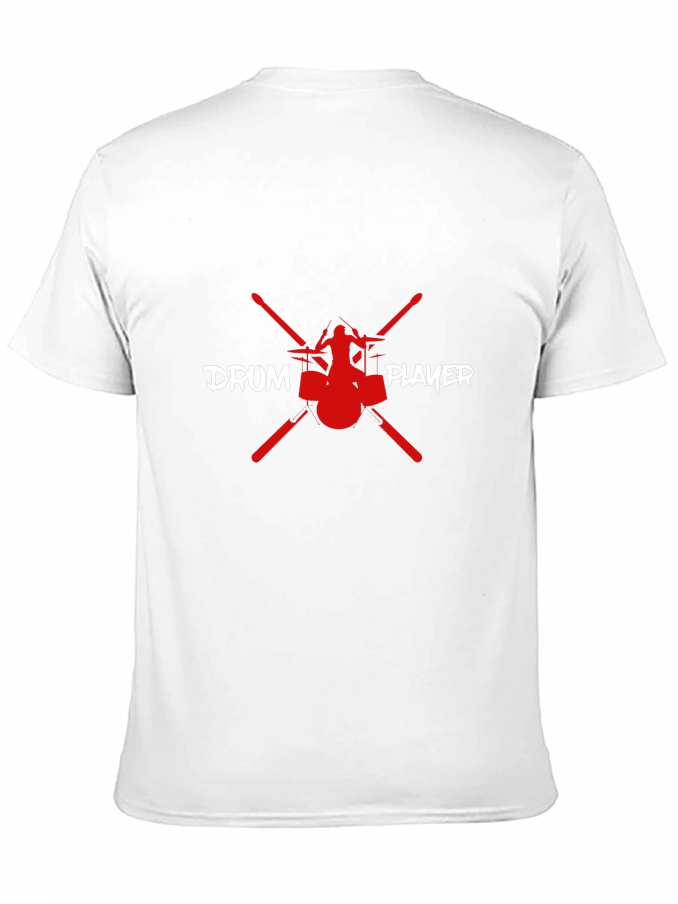Drum Player Graphic Tee - Music Lover T-Shirt