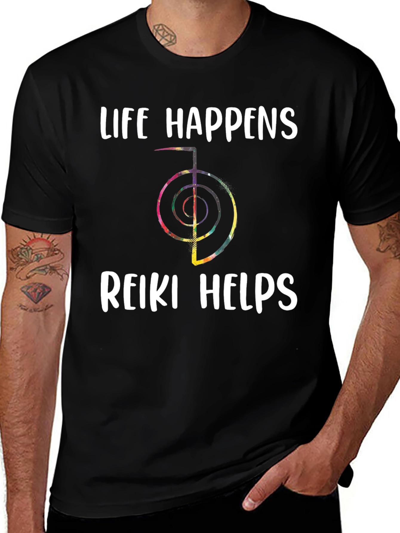 Life Happens Reiki Helps T-Shirt