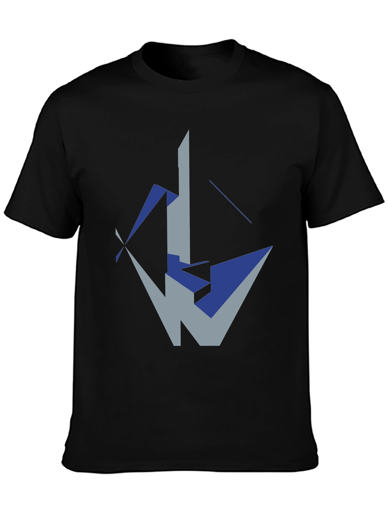 Abstract Geometric T-Shirt - Modern Art Tee
