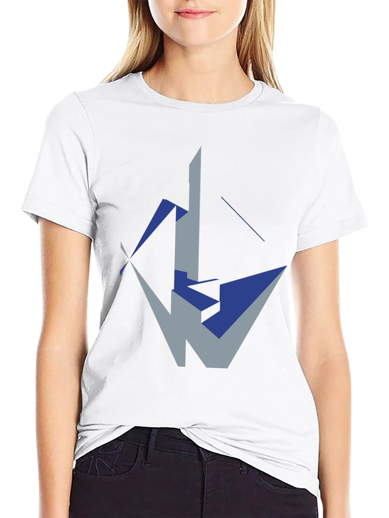 Abstract Geometric T-Shirt - Modern Art Tee