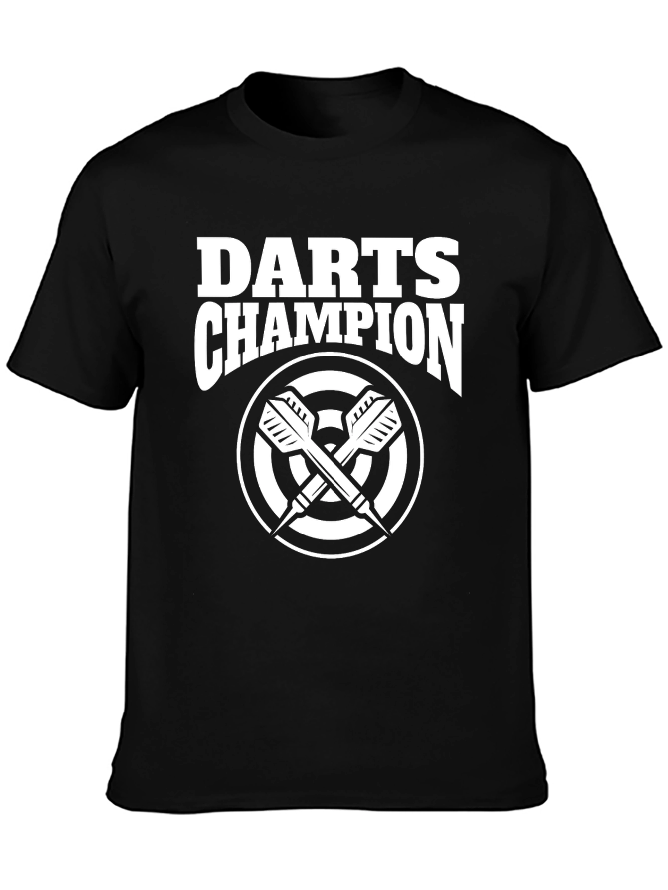 Darts Champion Graphic Tee - Cool Dart Player T-Shirt