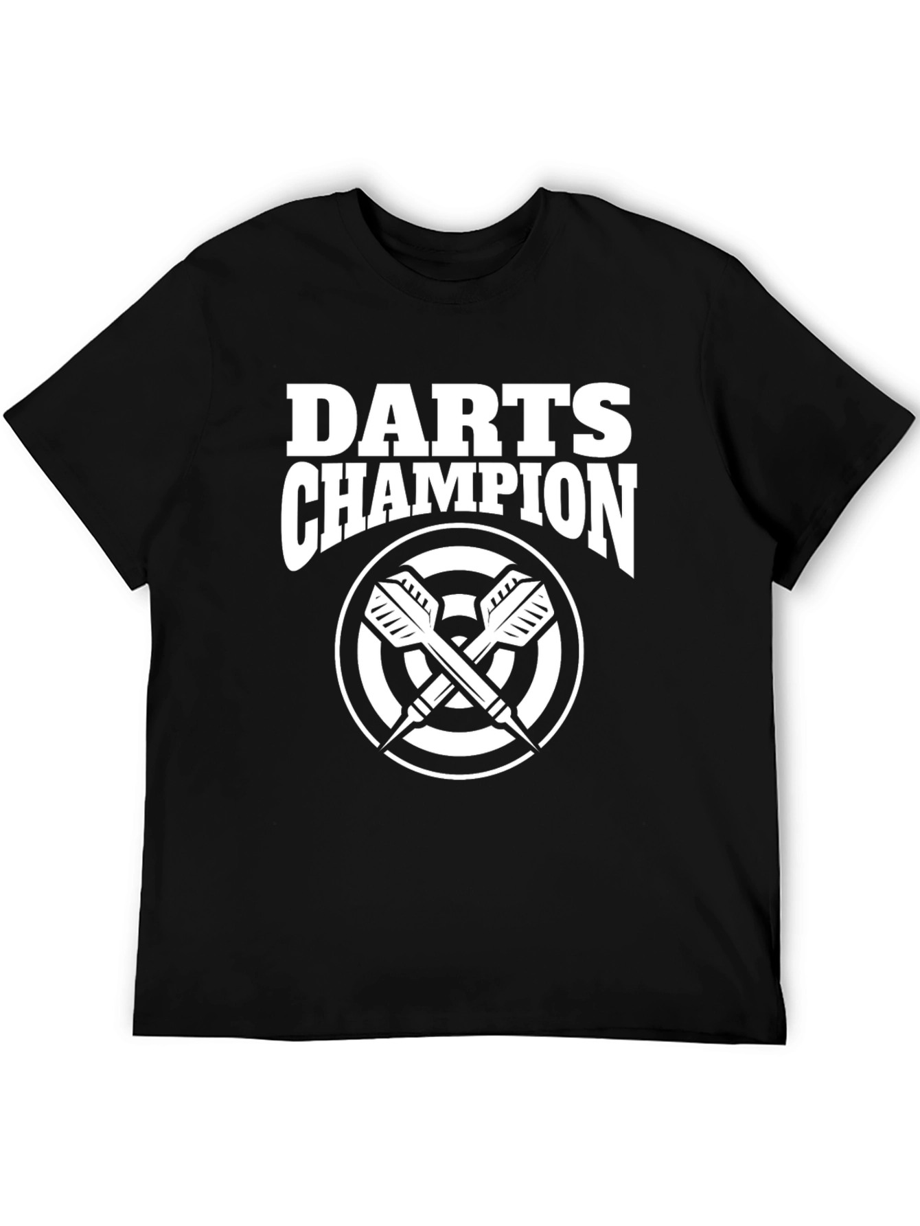 Darts Champion Graphic Tee - Cool Dart Player T-Shirt