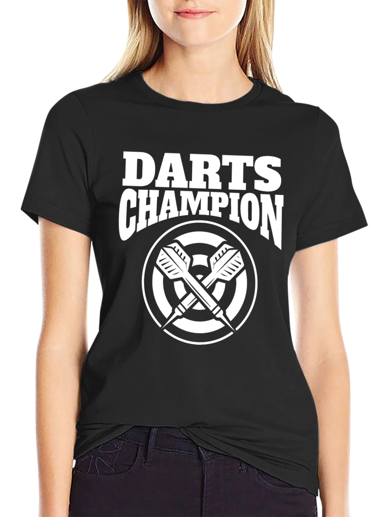 Darts Champion Graphic Tee - Cool Dart Player T-Shirt