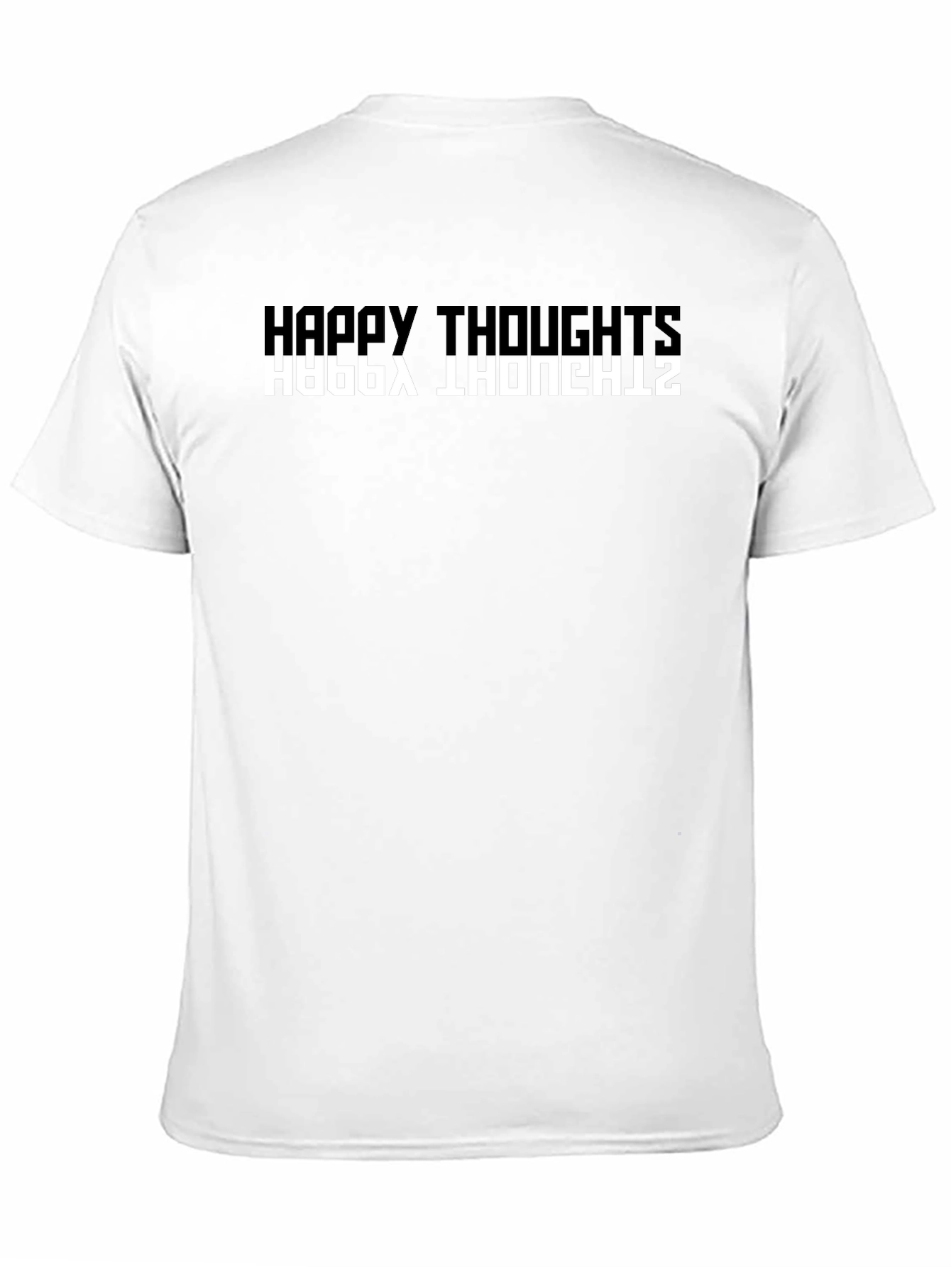 Happy Thoughts Inverted Graphic T-Shirt