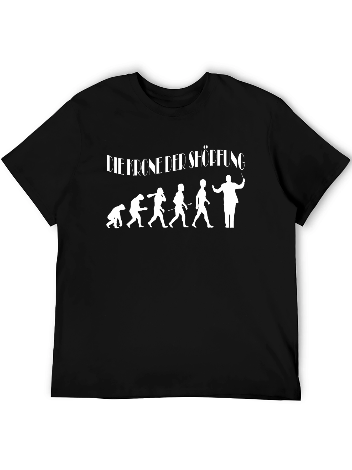 Evolution of Conductor Black T-Shirt