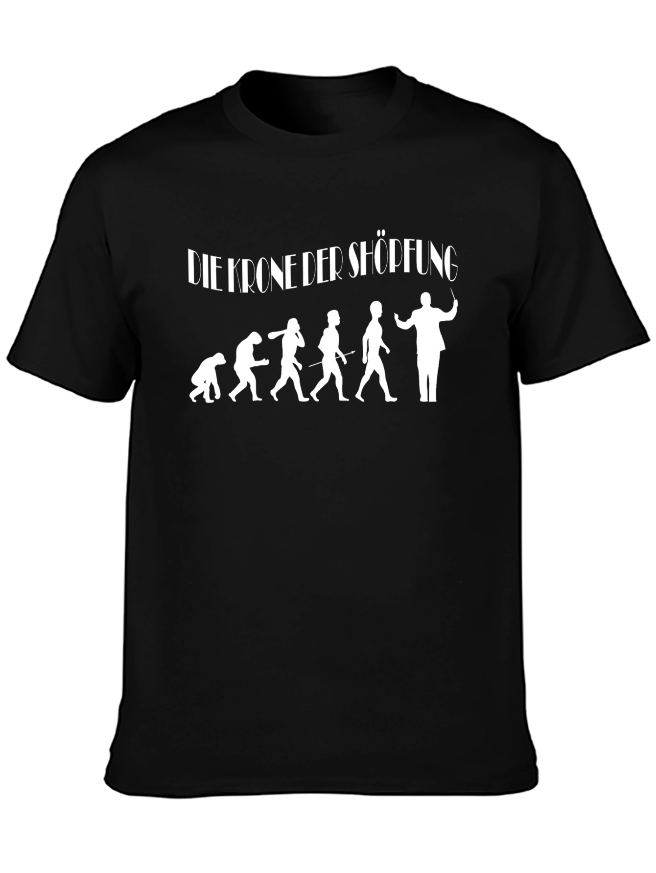 Evolution of Conductor Black T-Shirt