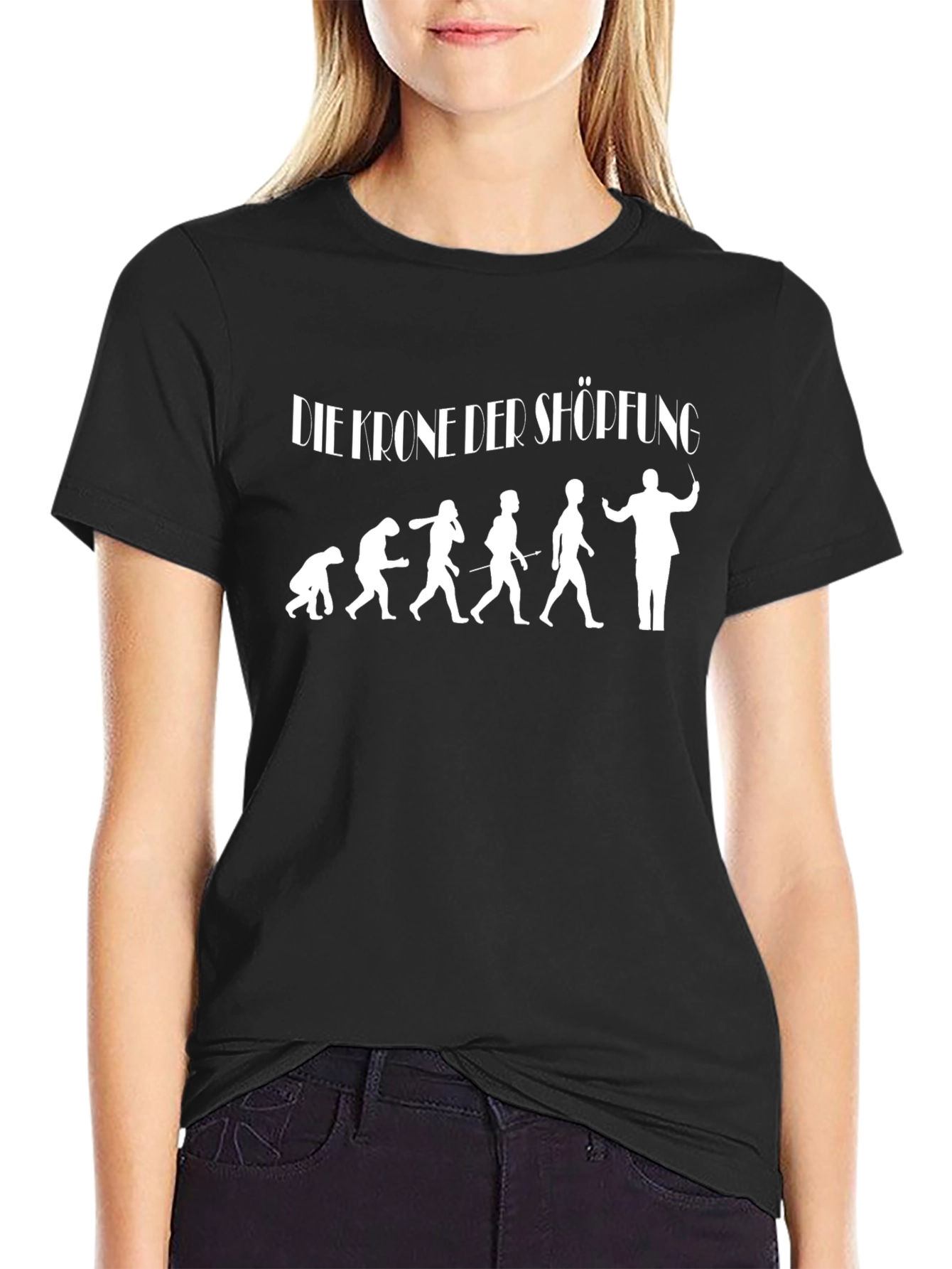 Evolution of Conductor Black T-Shirt