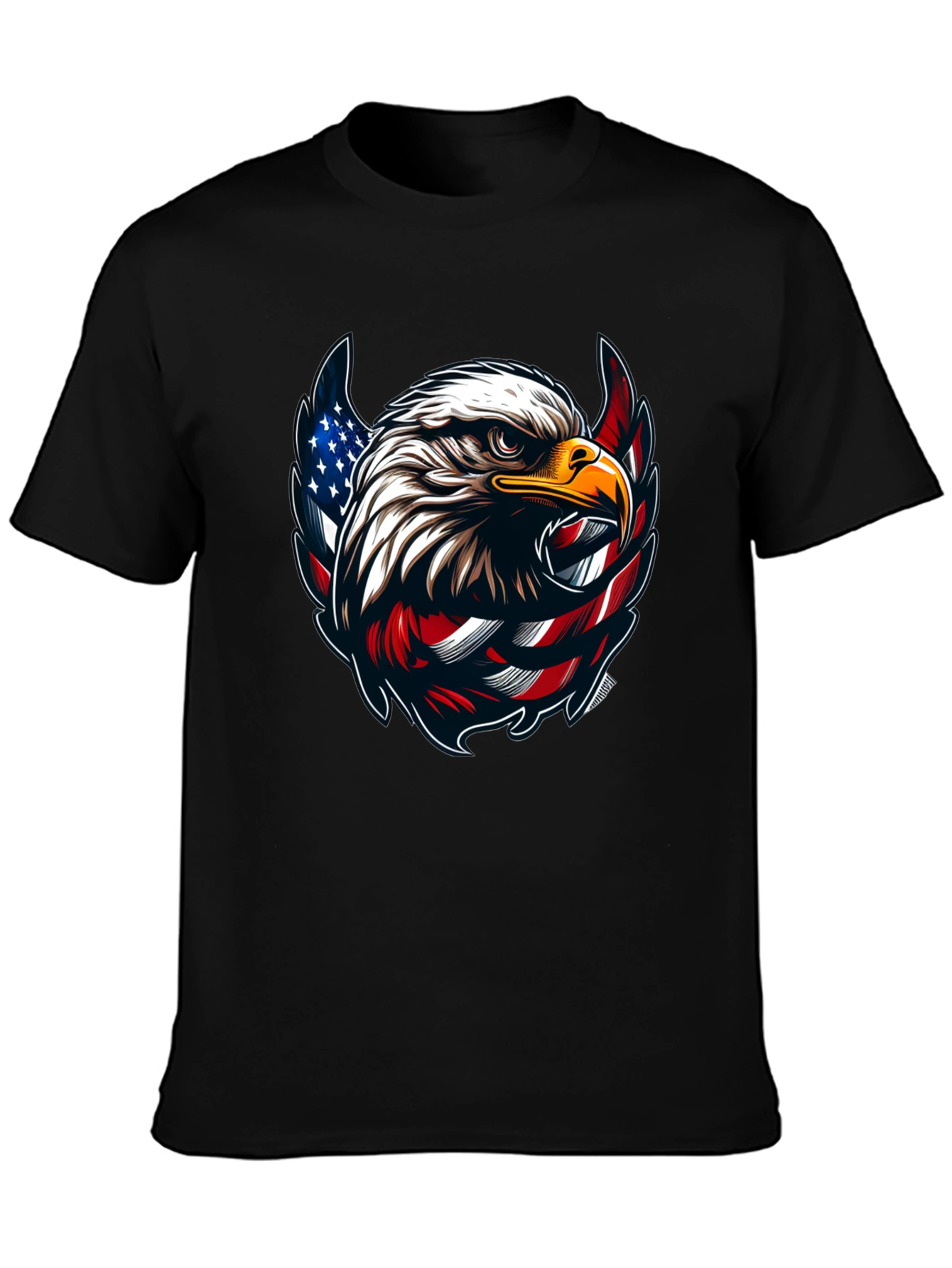 American Eagle Graphic Black T-Shirt
