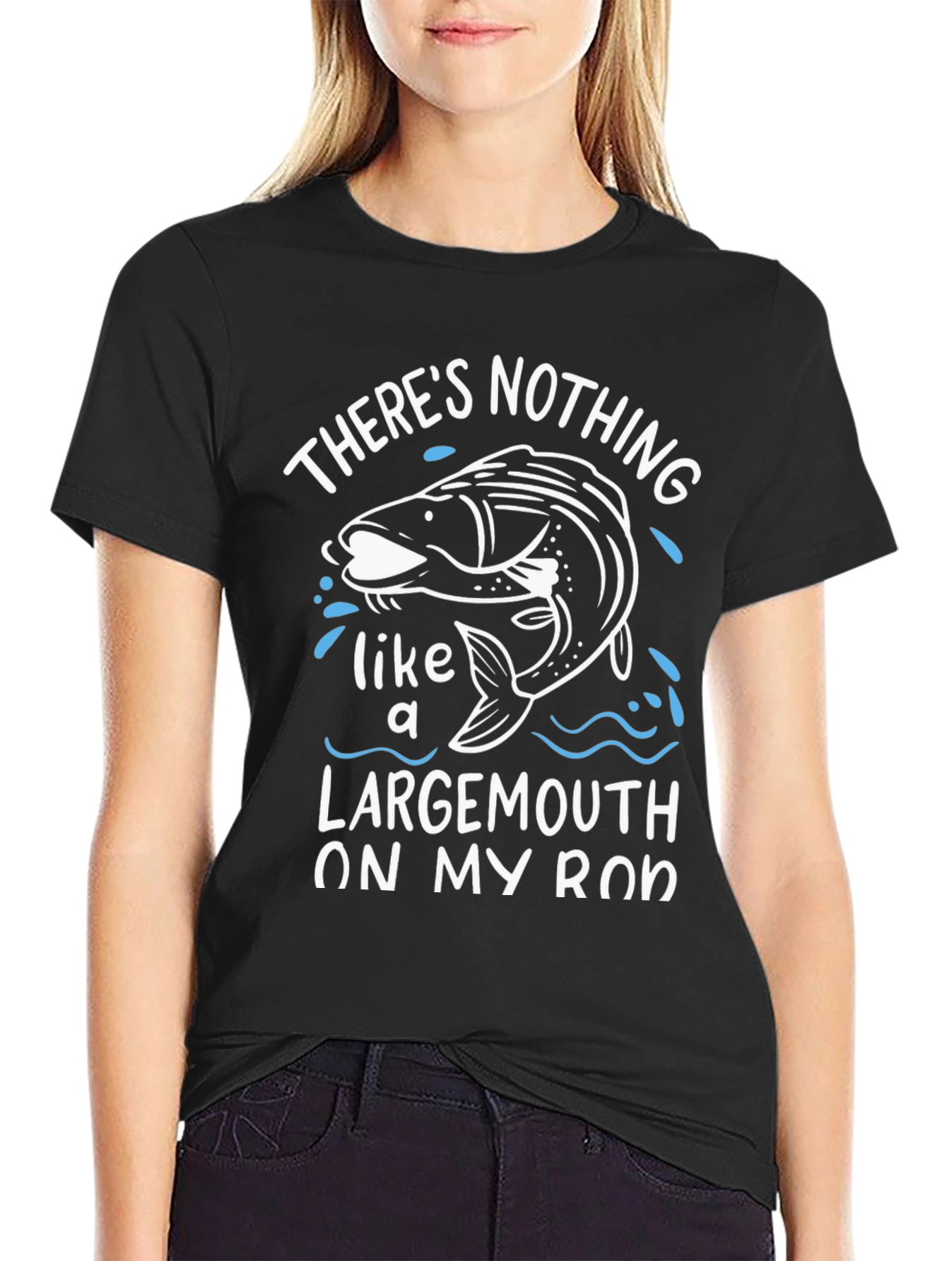 Fishing T-Shirt - Largemouth on My Rod