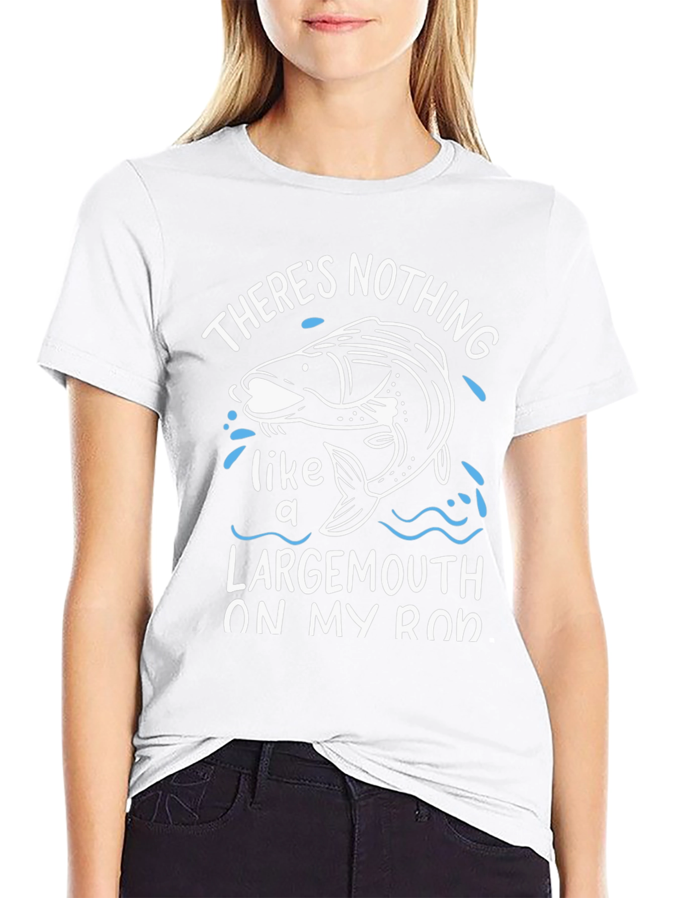 Fishing T-Shirt - Largemouth on My Rod