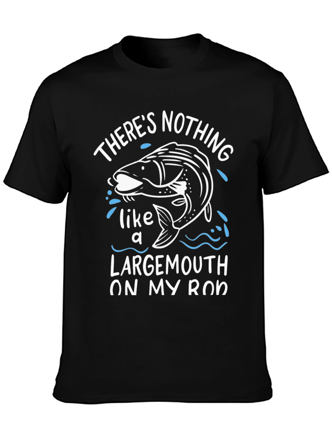 Fishing T-Shirt - Largemouth on My Rod