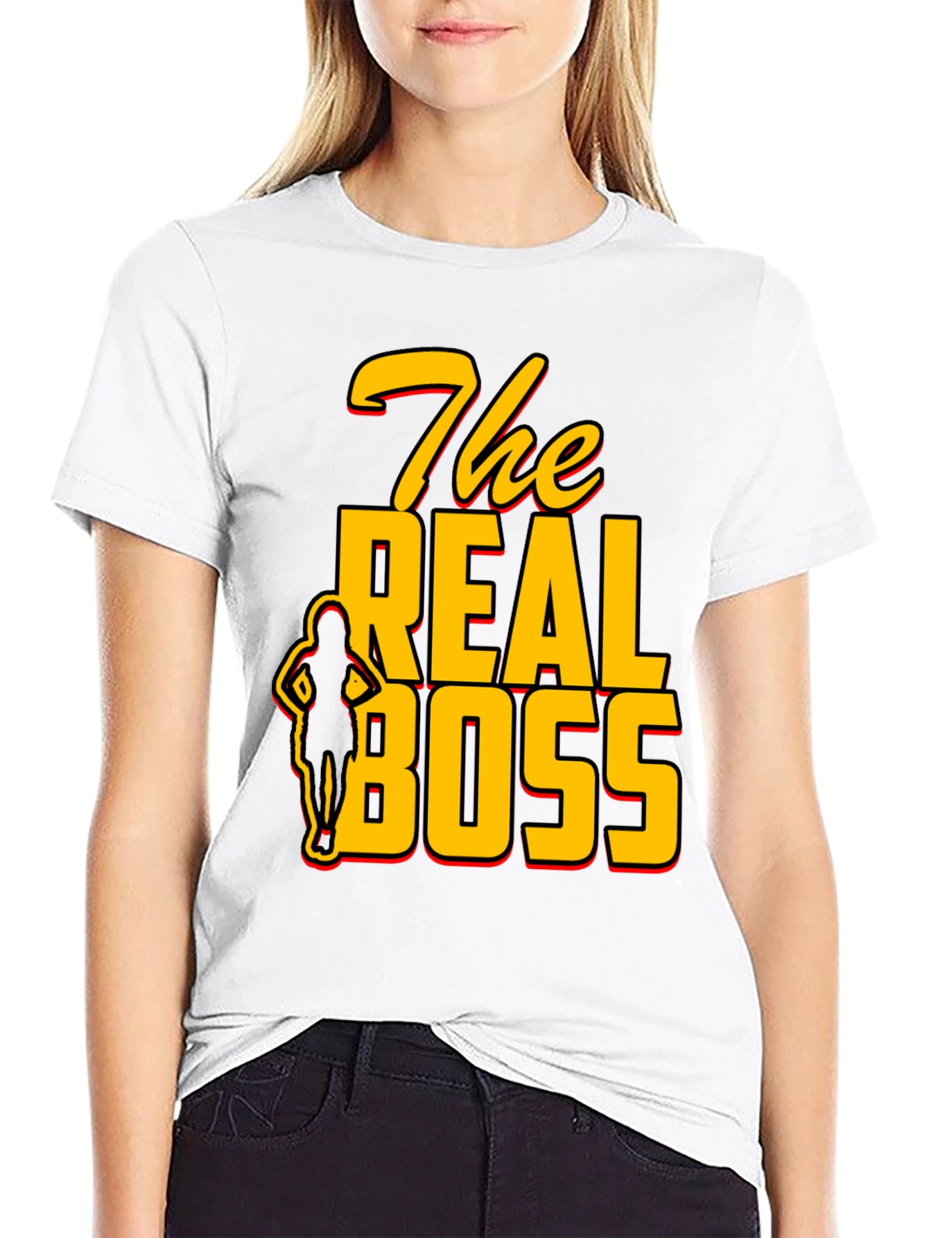 The Real Boss Graphic T-Shirt