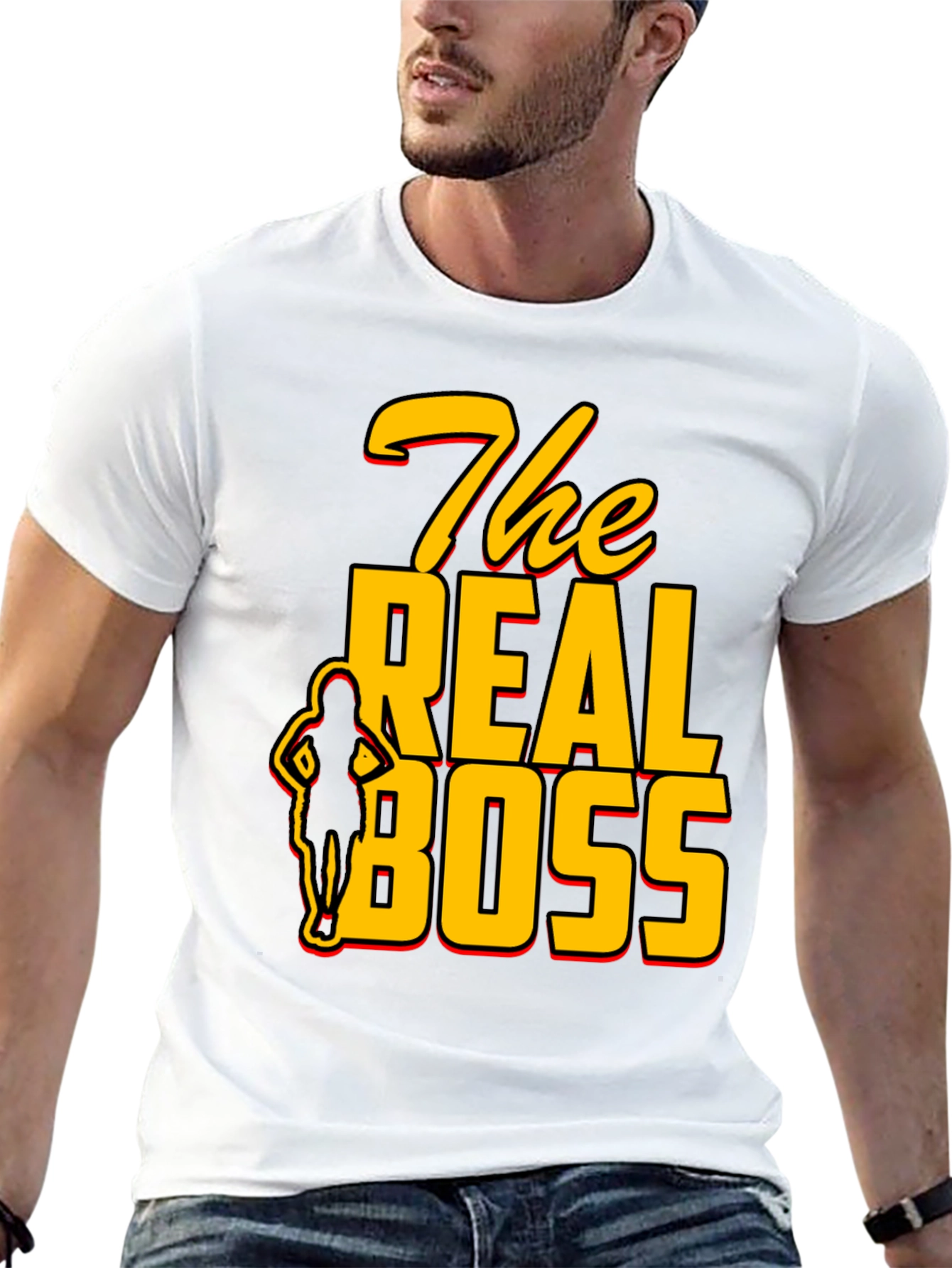 The Real Boss Graphic T-Shirt
