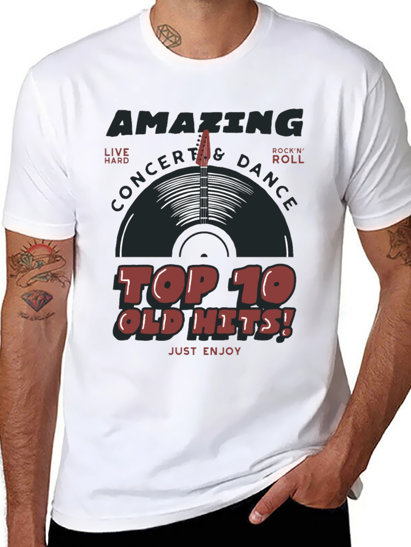 Amazing Concert Top 10 Hits T-shirt