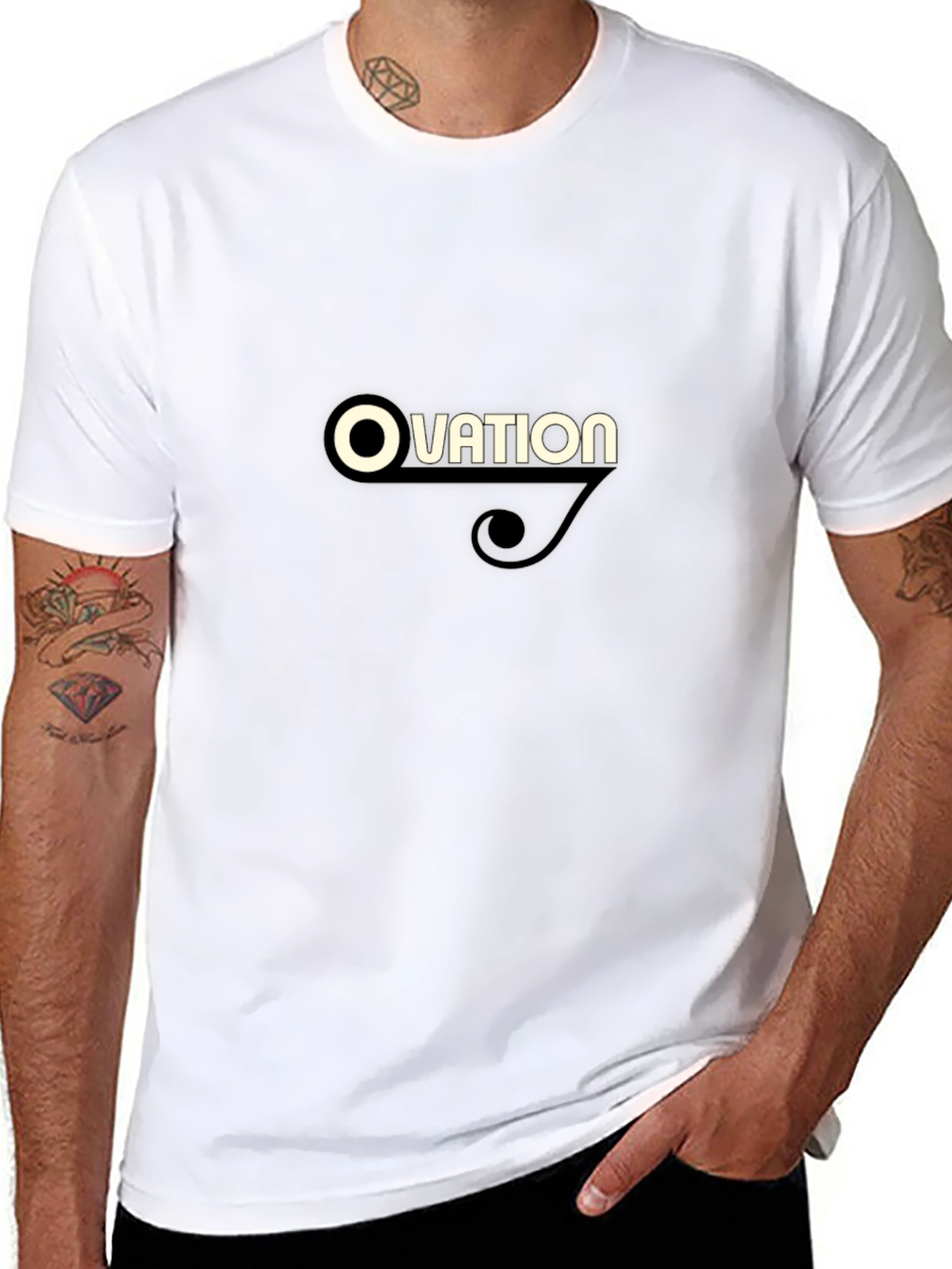 Ovation Music T-Shirt - Black