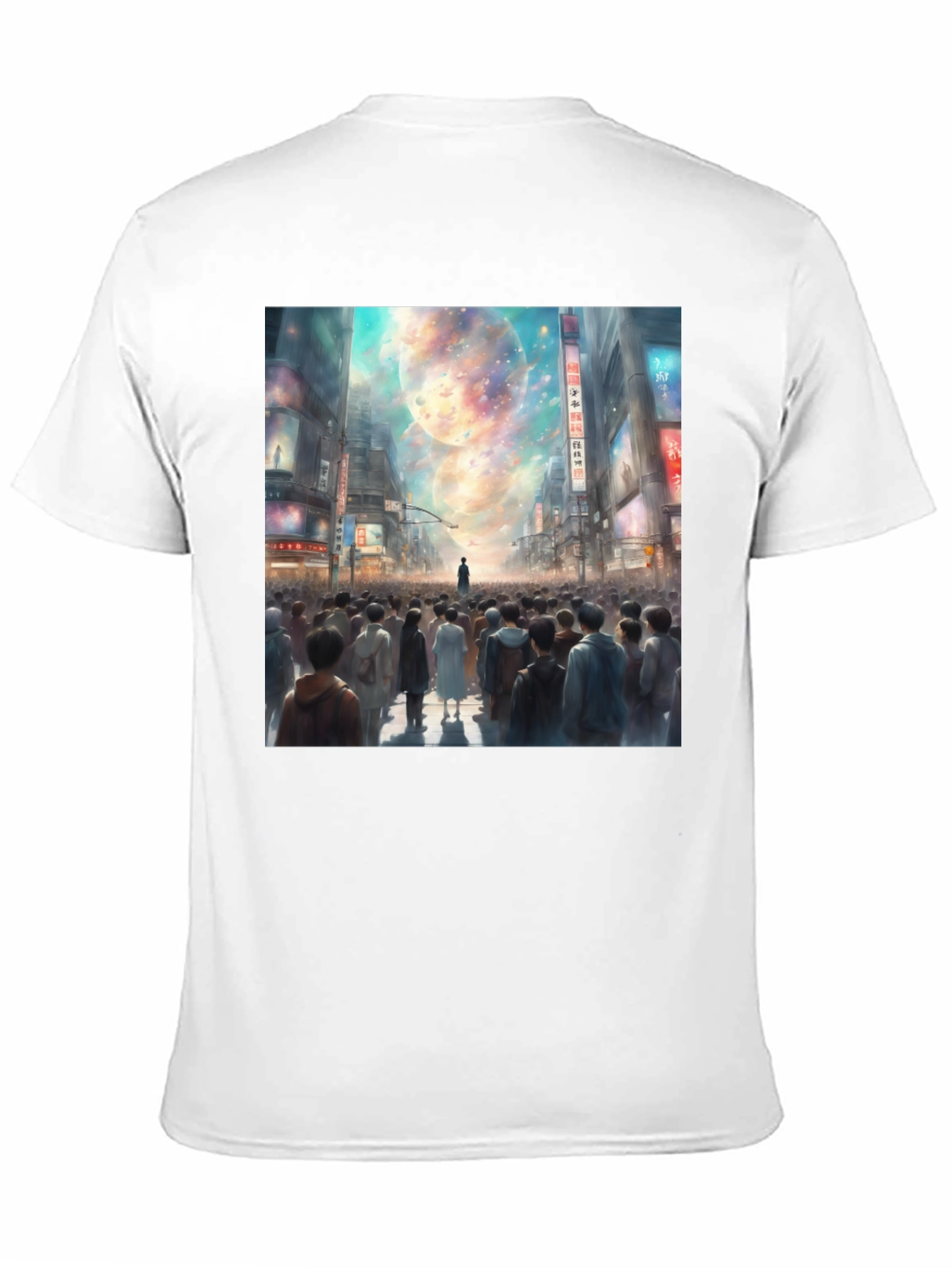 Celestial Cityscape Graphic Tee