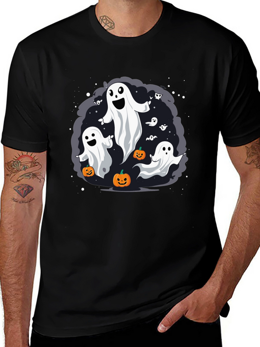 Halloween Ghost T-Shirt - Spooky Season Tee