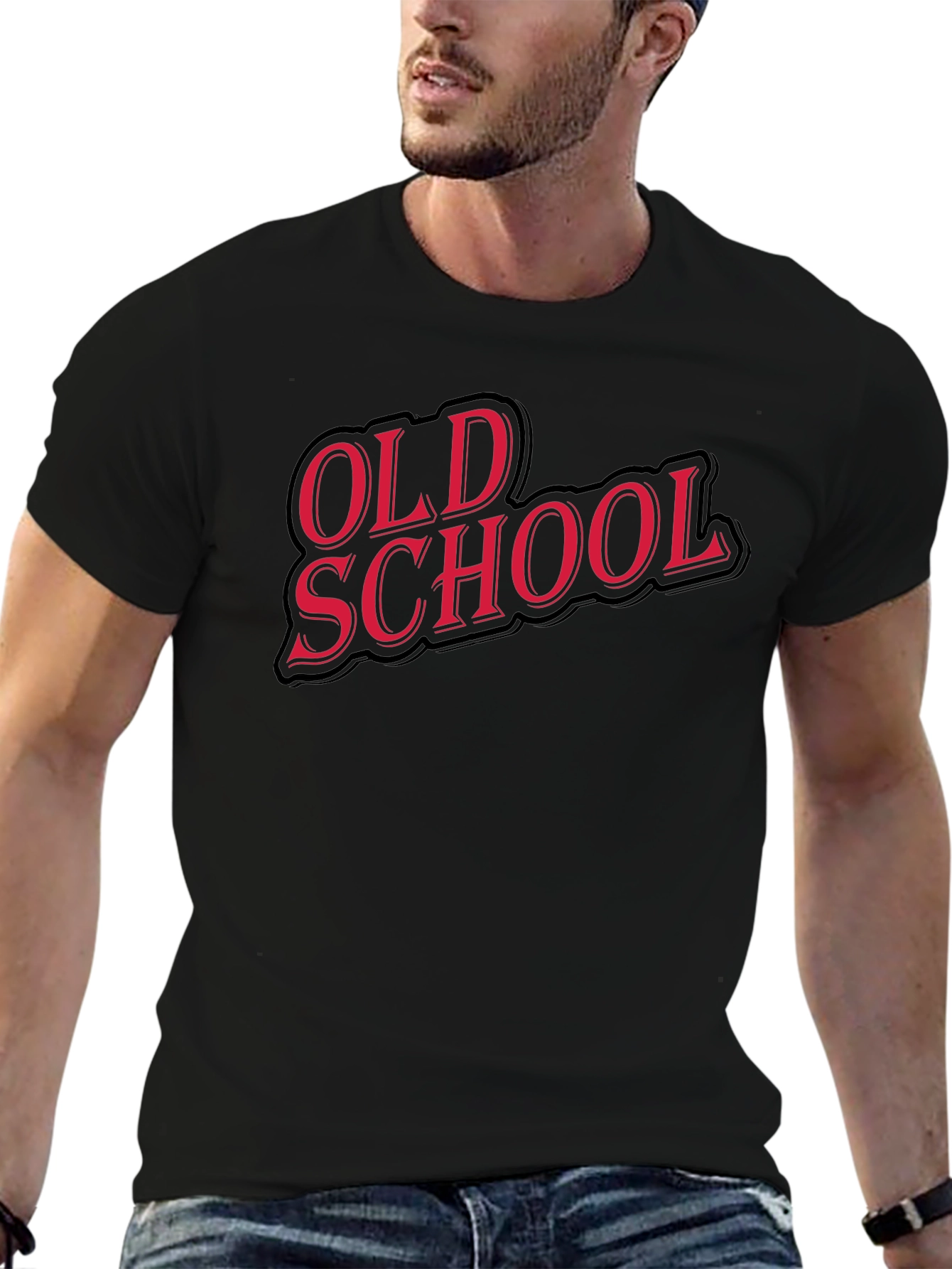 Old School Graphic Tee - Retro Style