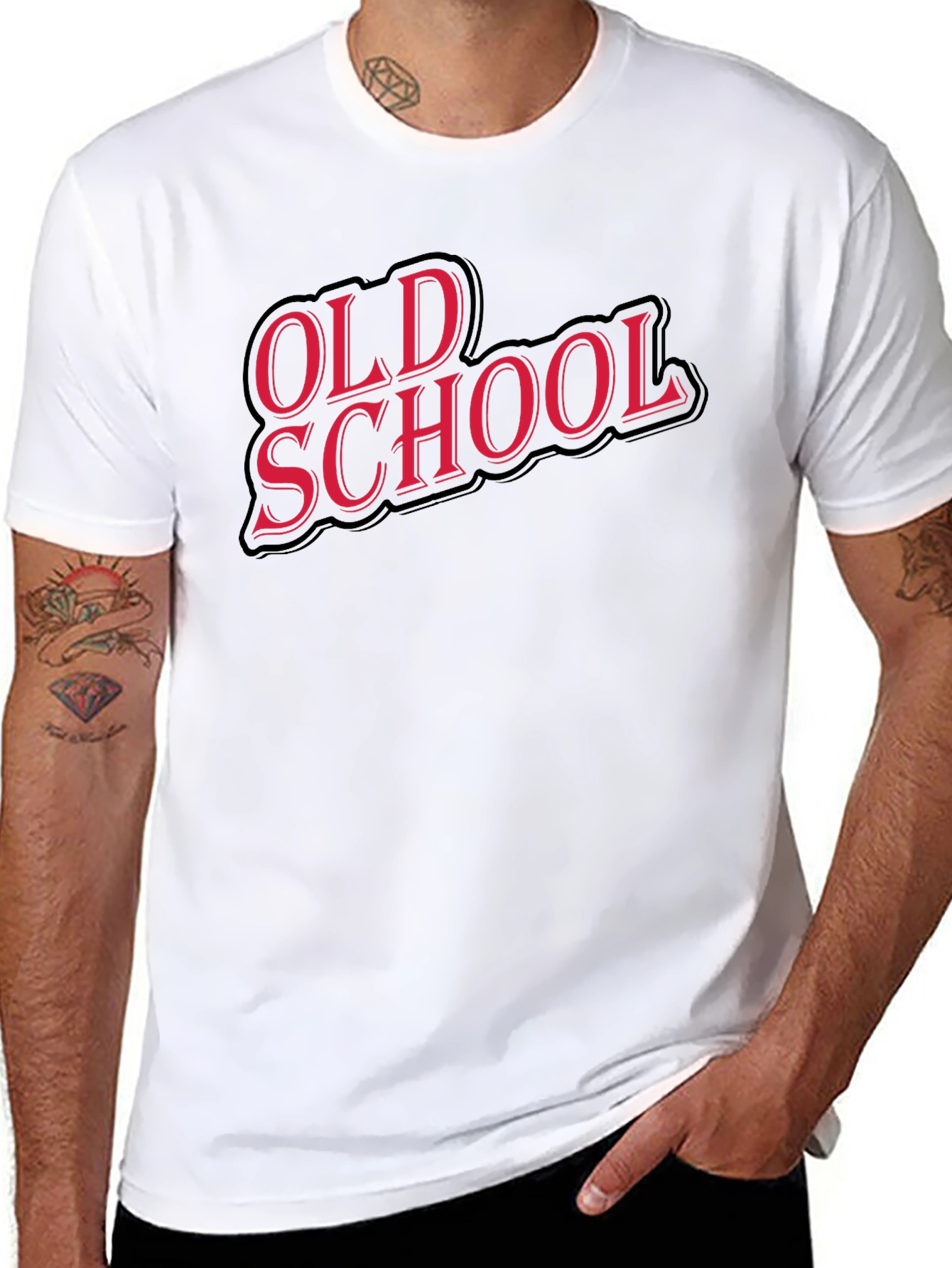 Old School Graphic Tee - Retro Style