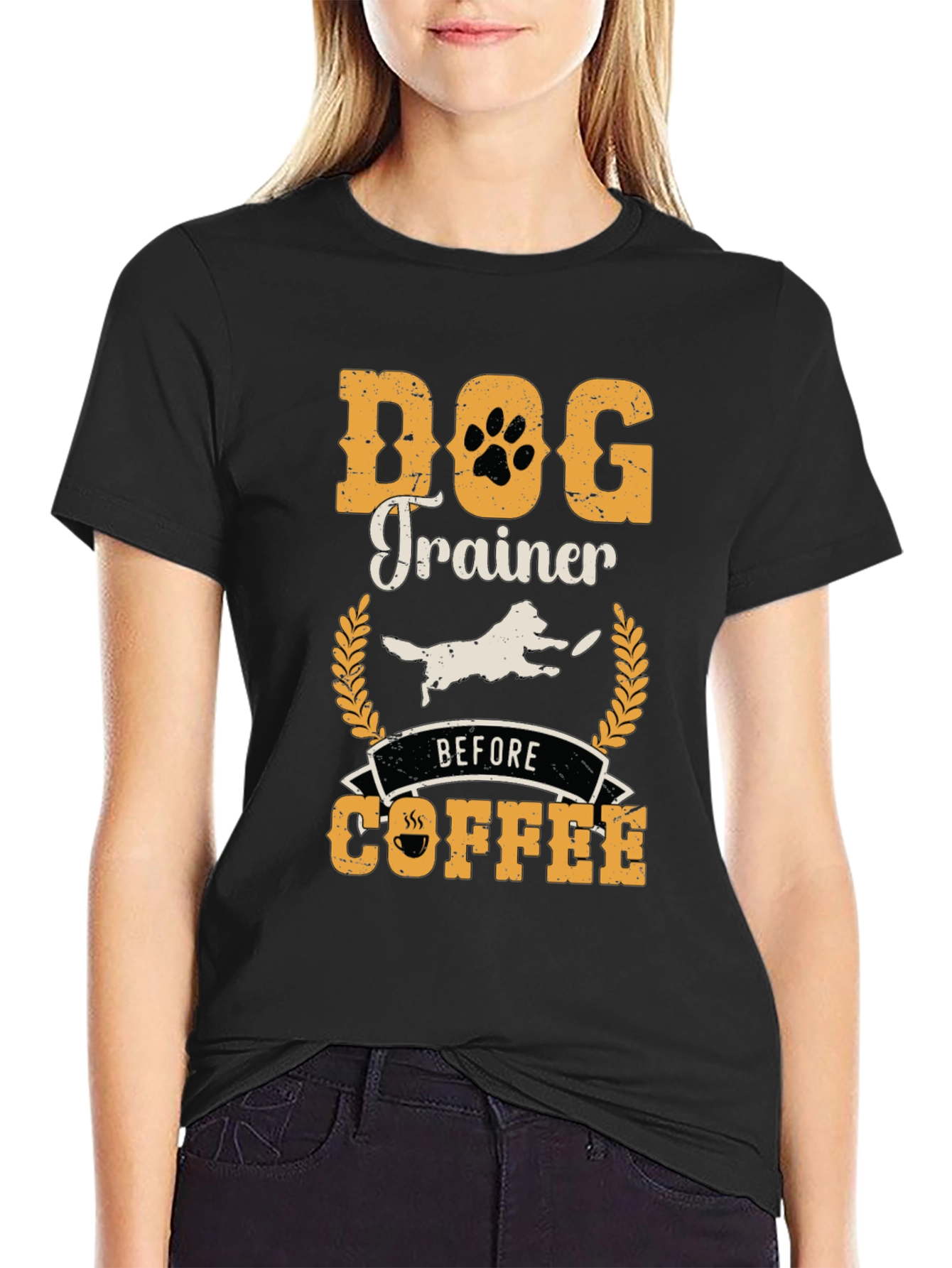 Dog Trainer Before Coffee T-Shirt - Perfect Gift