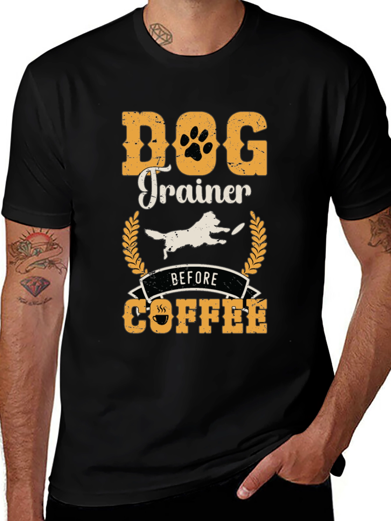 Dog Trainer Before Coffee T-Shirt - Perfect Gift