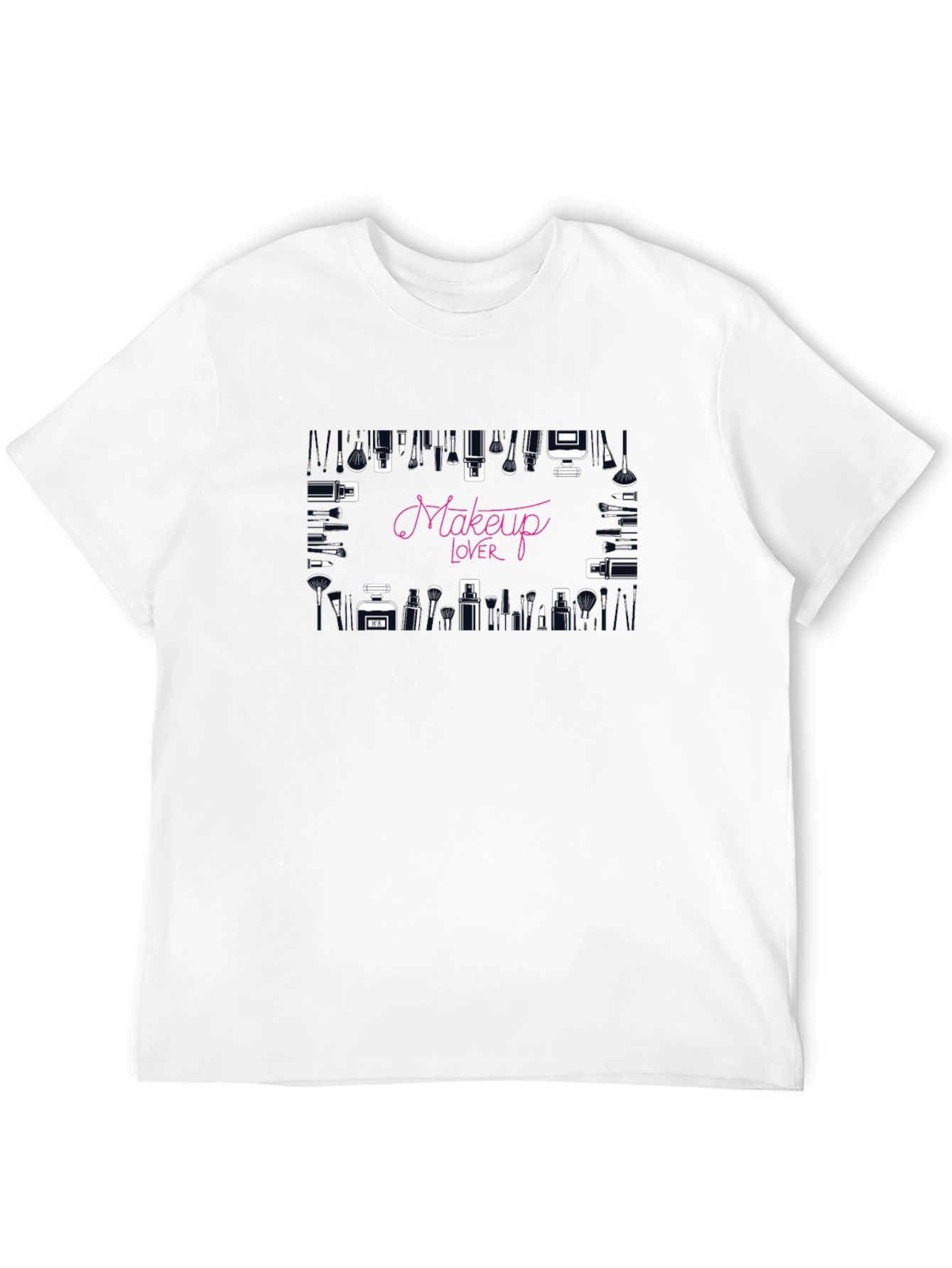 Makeup Lover Graphic T-Shirt - Black
