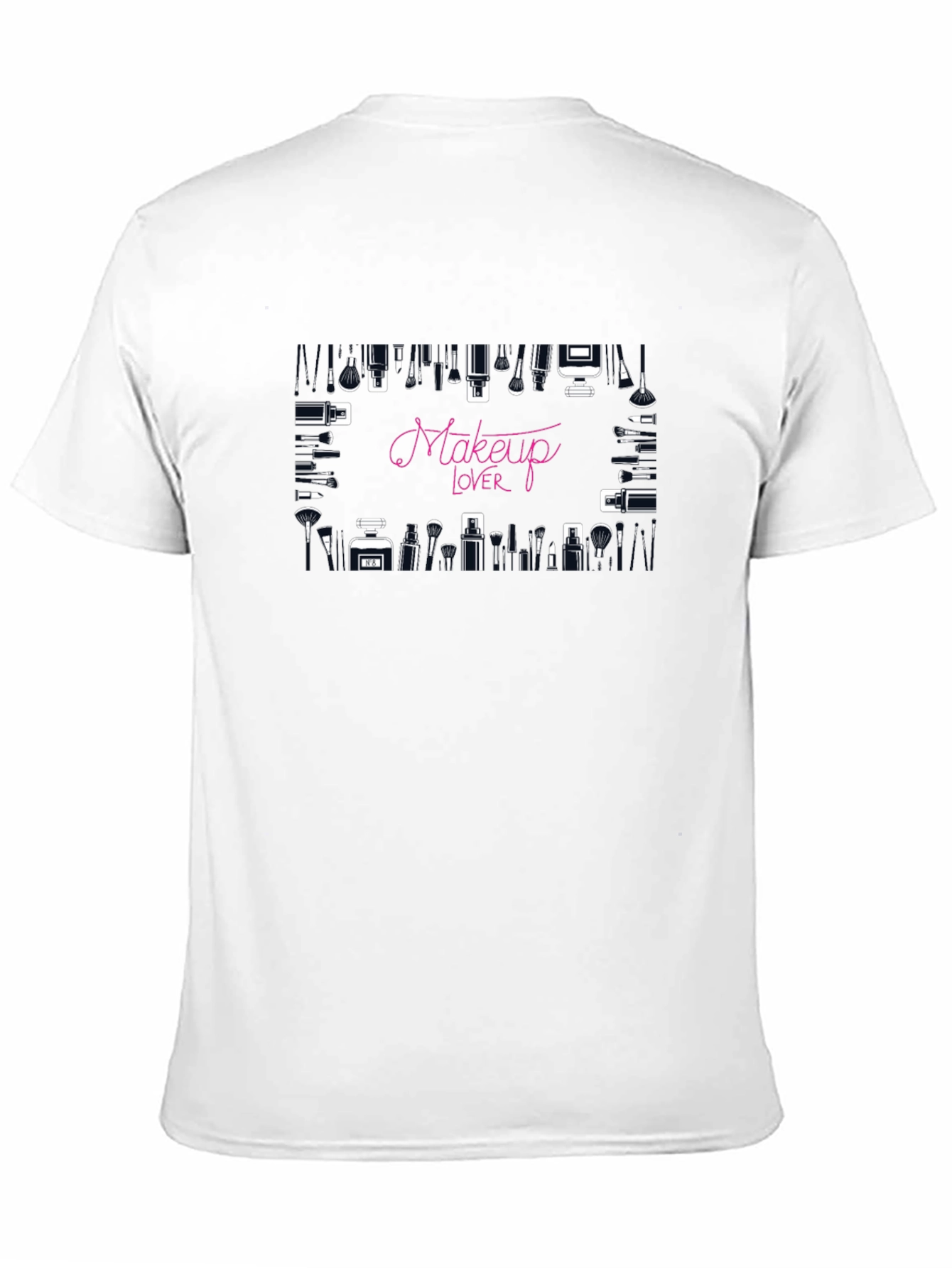 Makeup Lover Graphic T-Shirt - Black