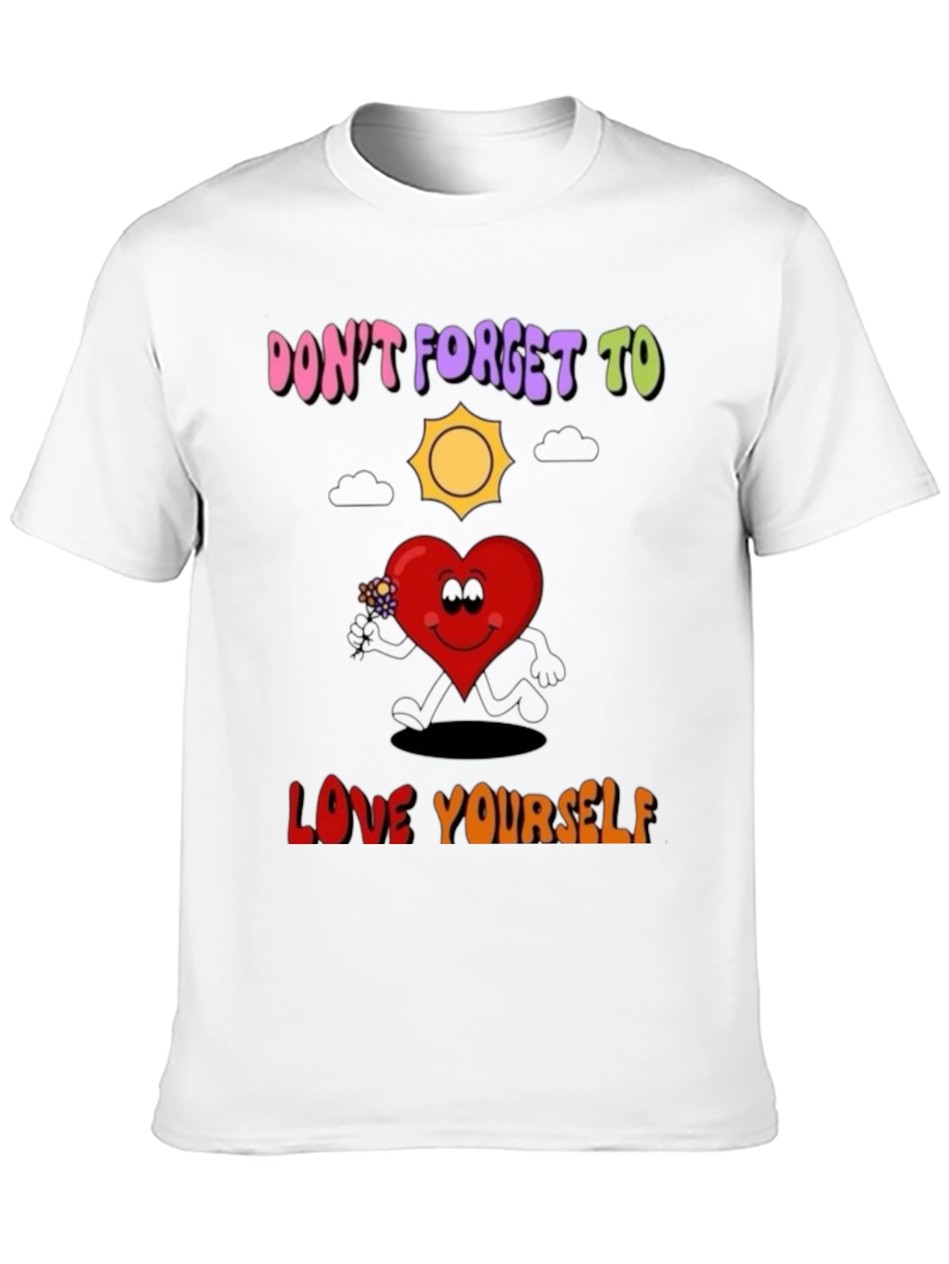 Positive Vibes Black Graphic T-Shirt