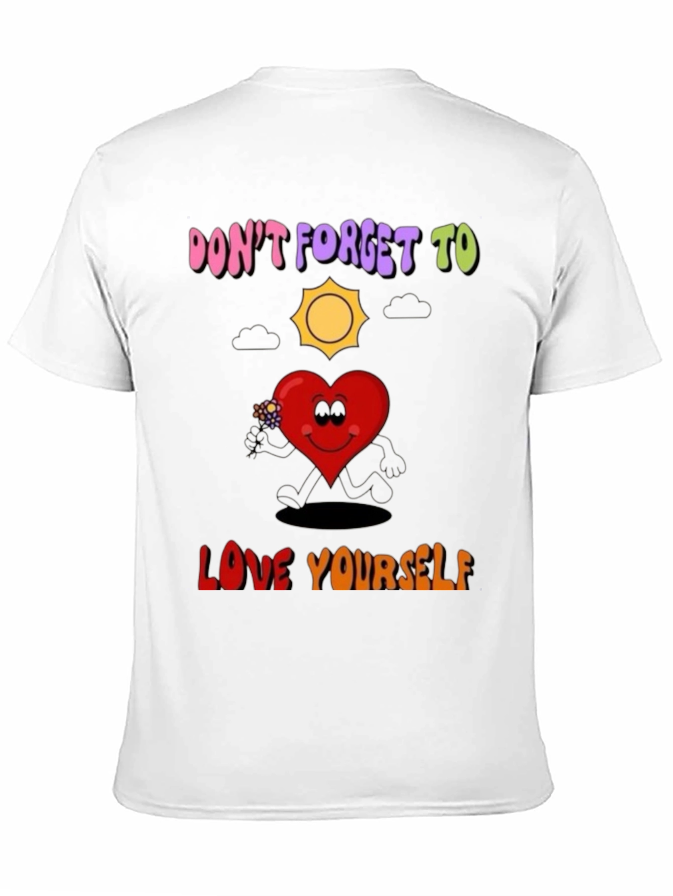 Positive Vibes Black Graphic T-Shirt