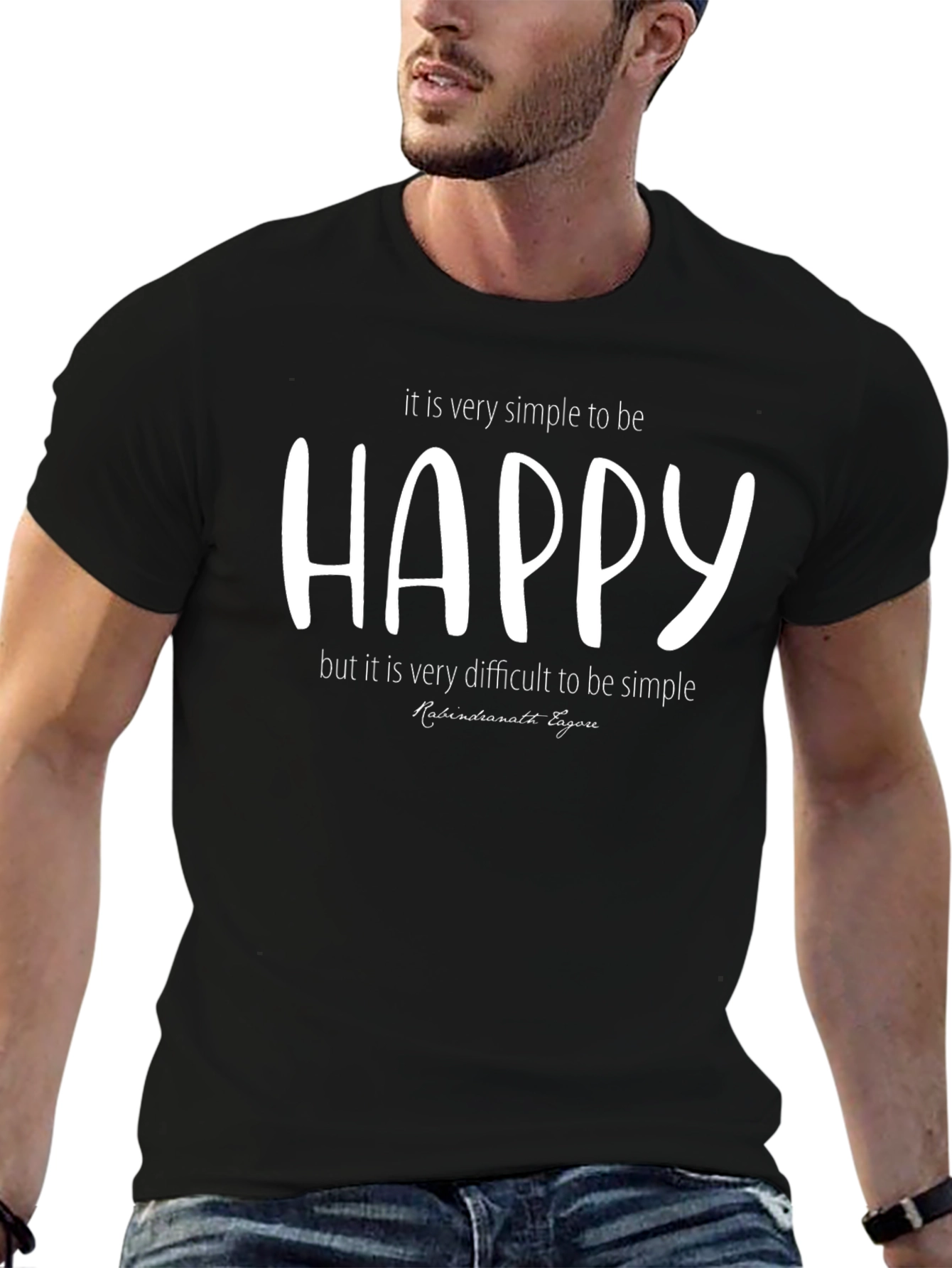 It is Very Simple to Be Happy T-Shirt