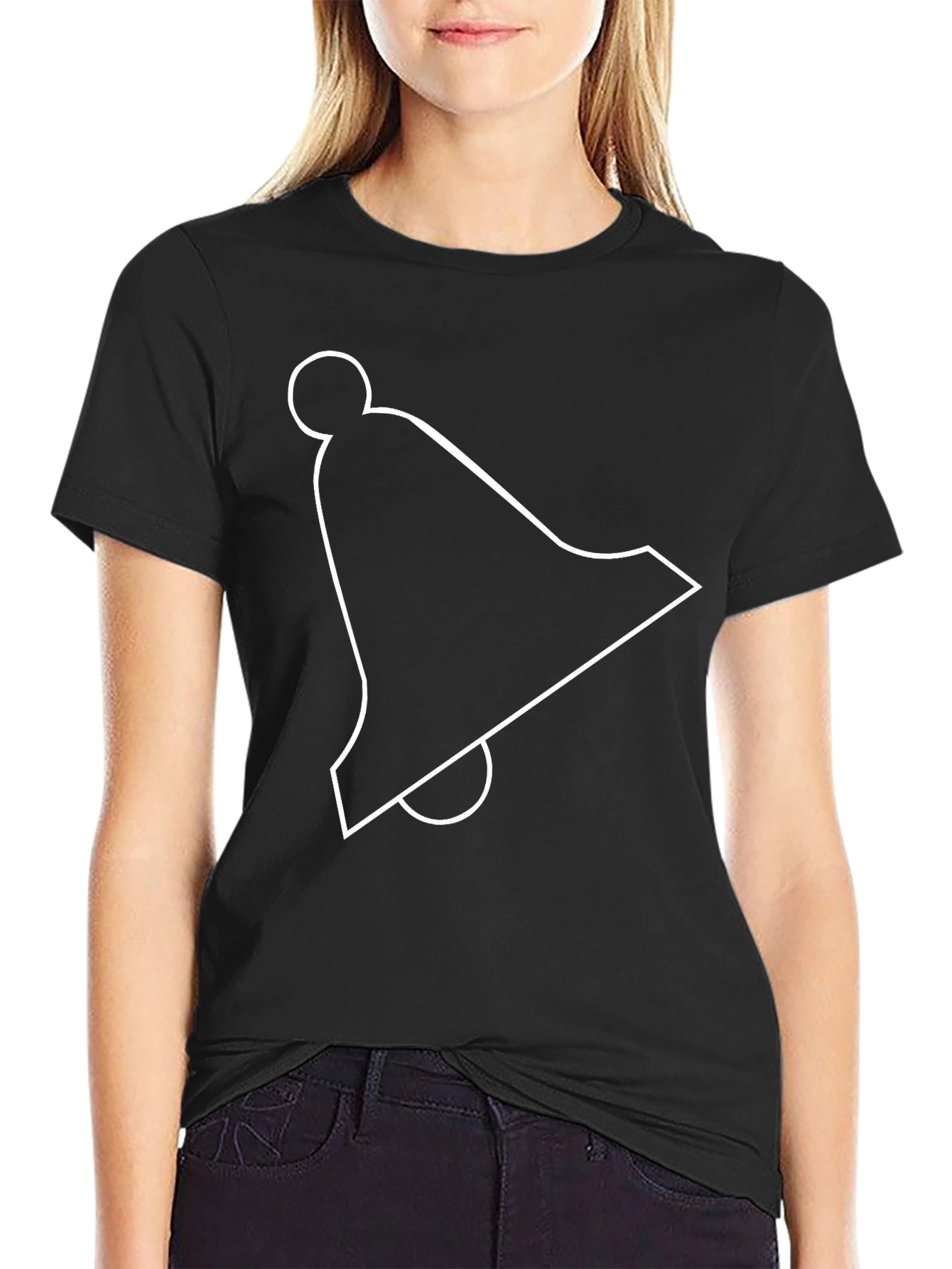 Black Bell Graphic Tee - Stylish Casual Wear