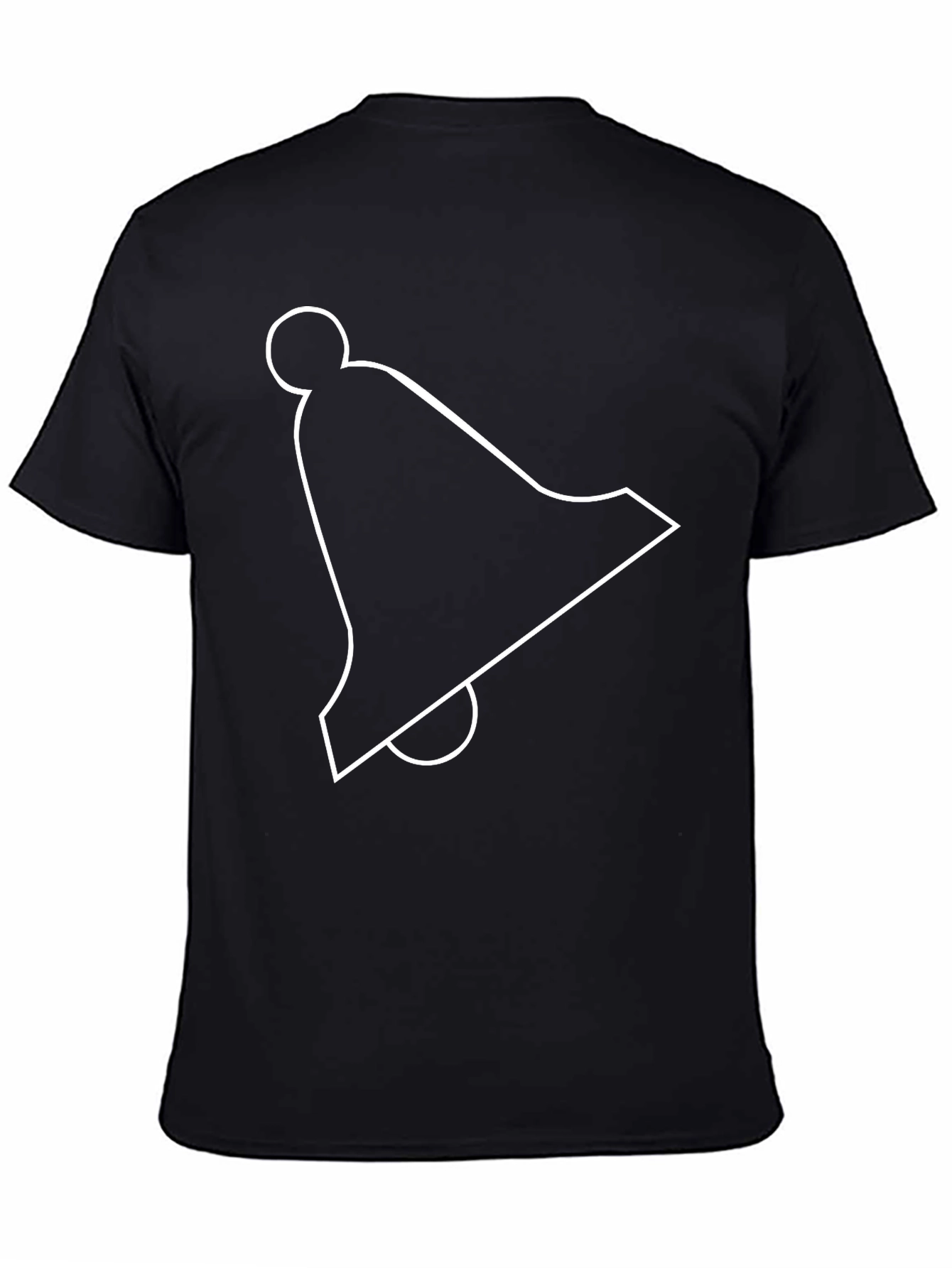Black Bell Graphic Tee - Stylish Casual Wear