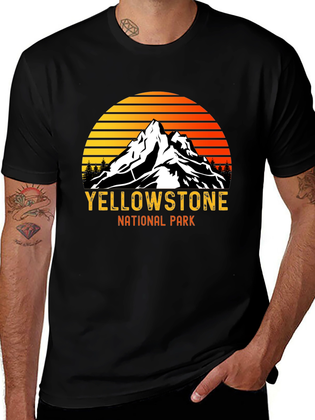 Yellowstone National Park Graphic Tee