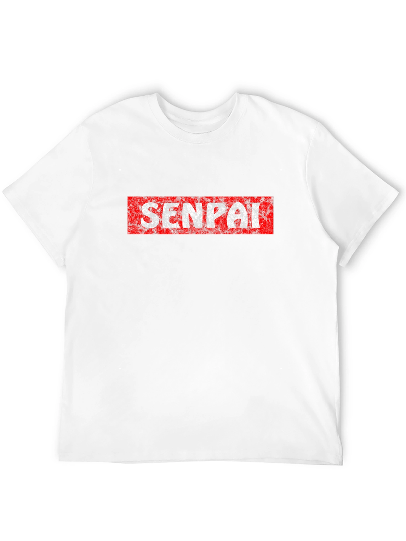 Senpai Graphic Tee - Anime Inspired Black T-Shirt