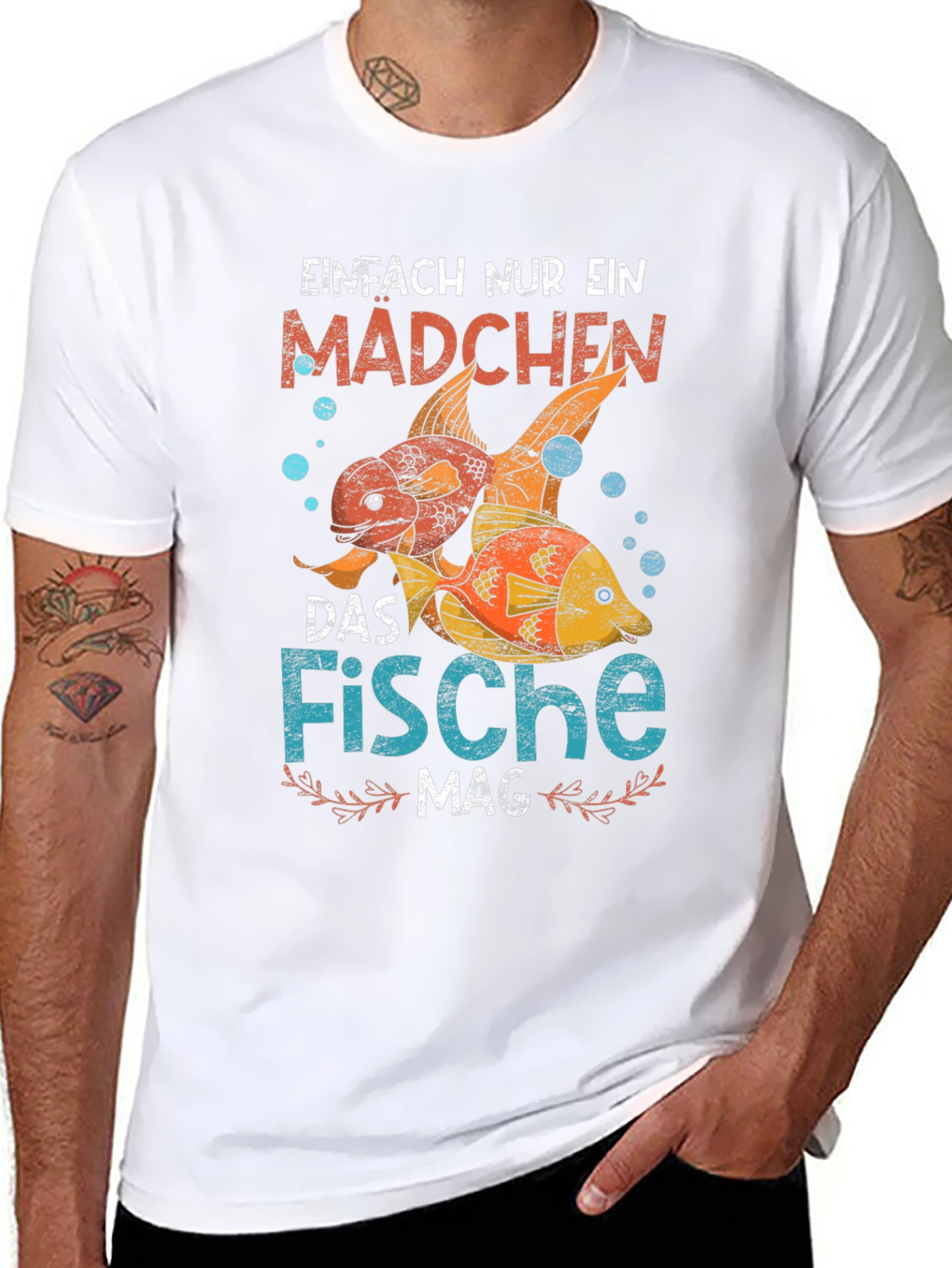 Just a Girl Who Loves Fish T-Shirt