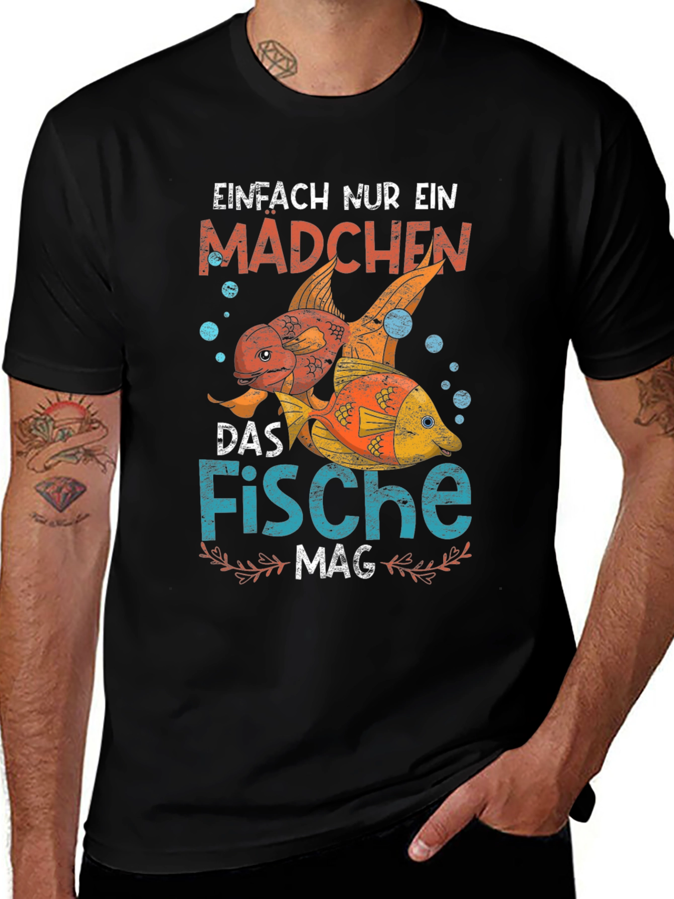 Just a Girl Who Loves Fish T-Shirt